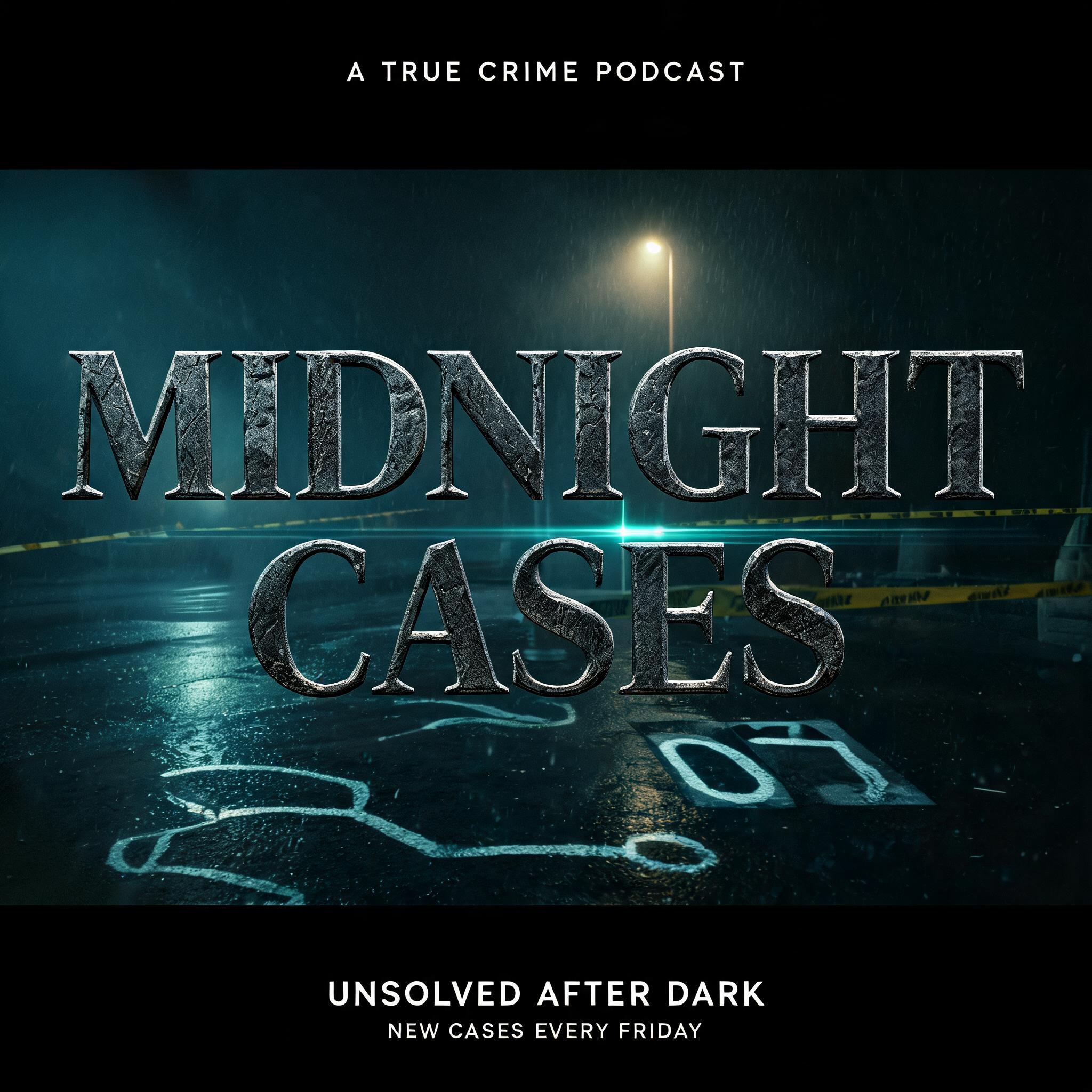 MIDNIGHT
CASES
A TRUE CRIME PODCAST
UNSOLVED AFTER DARK
NEW CASES EVERY FRIDAY