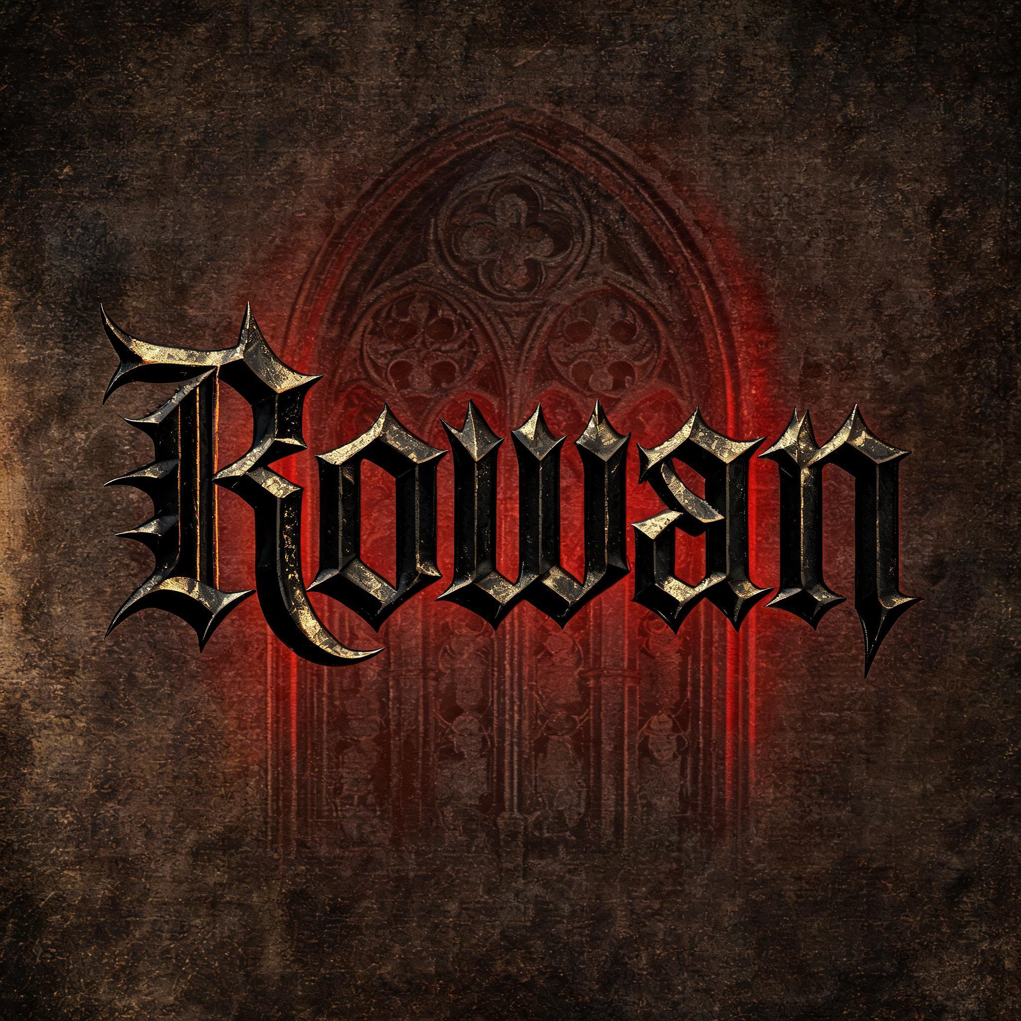 "Rowan" — Gothic Font | AI Text Effect Generator