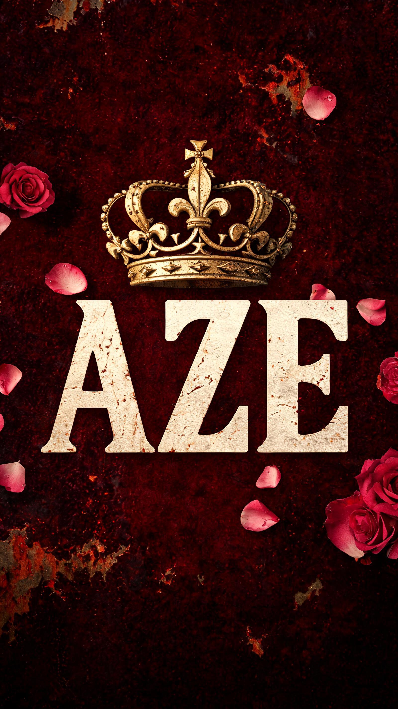 "Aze" — Vintage | AI Text Effect Generator