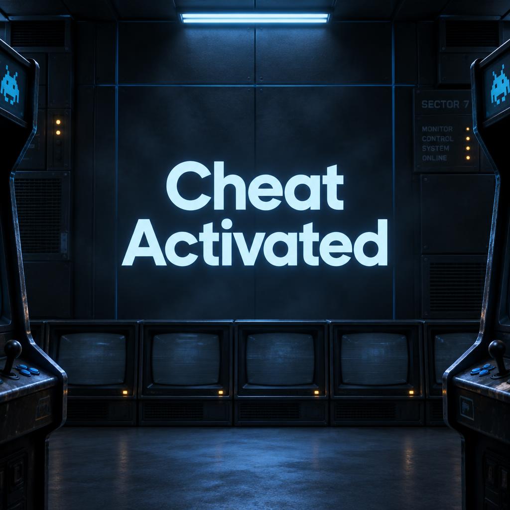 "Cheat Activated" —  | AI Text Effect Generator