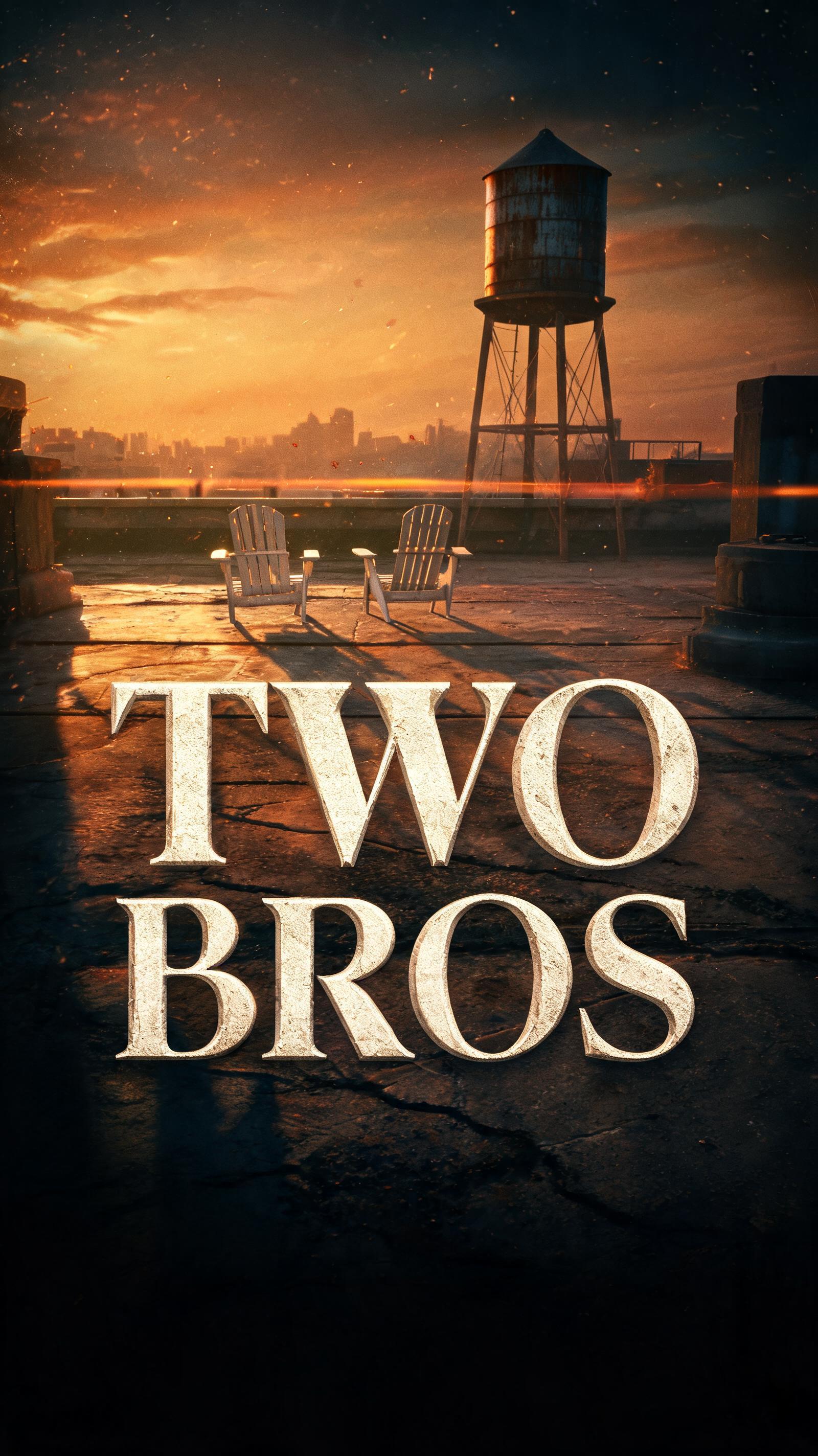 "TWO BROS" — Cinematic | AI Text Effect Generator