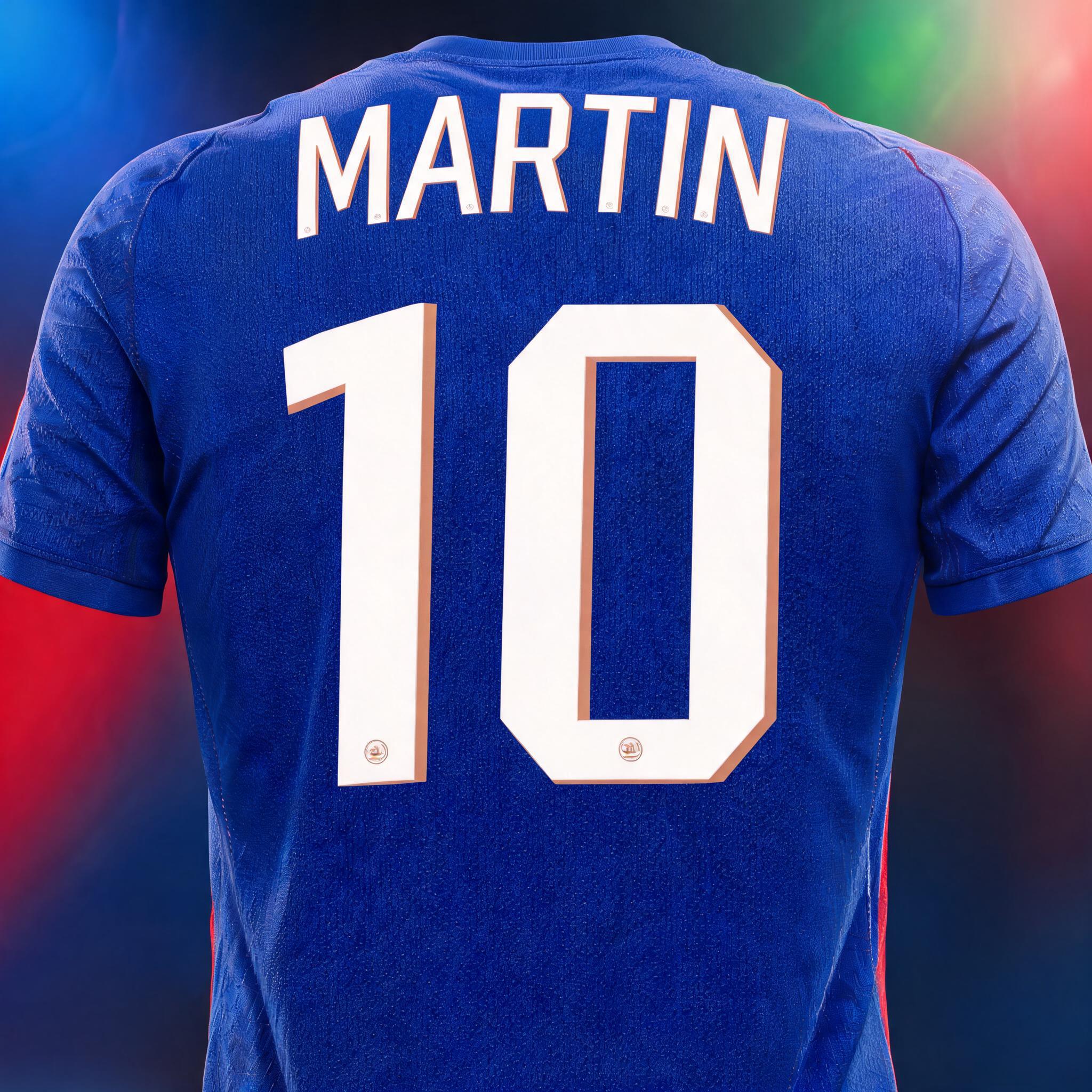 "MARTIN
10" — Sports Football | AI Text Effect Generator