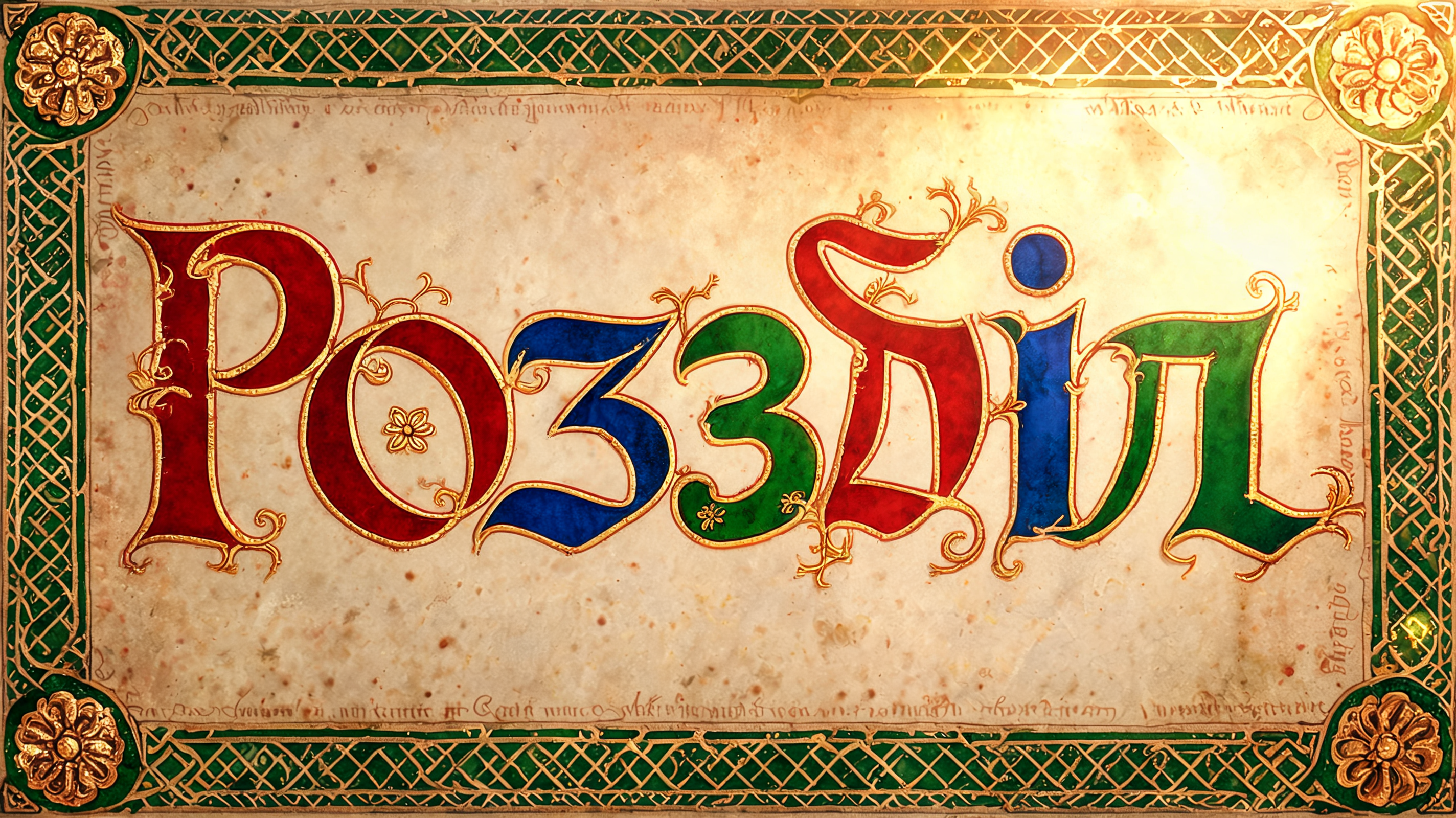 "Розділ" — Medieval | AI Text Effect Generator