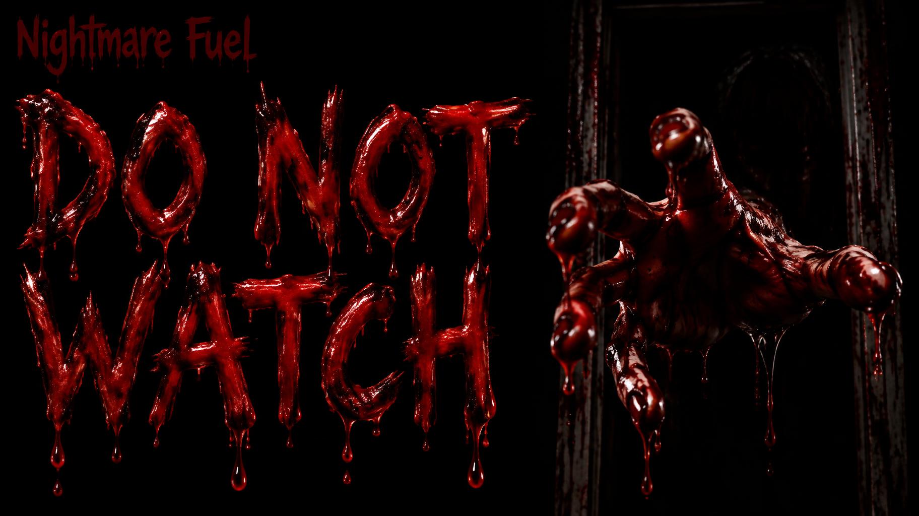 "DO NOT WATCH
Nightmare Fuel" — Drip Font Blood | AI Text Effect Generator