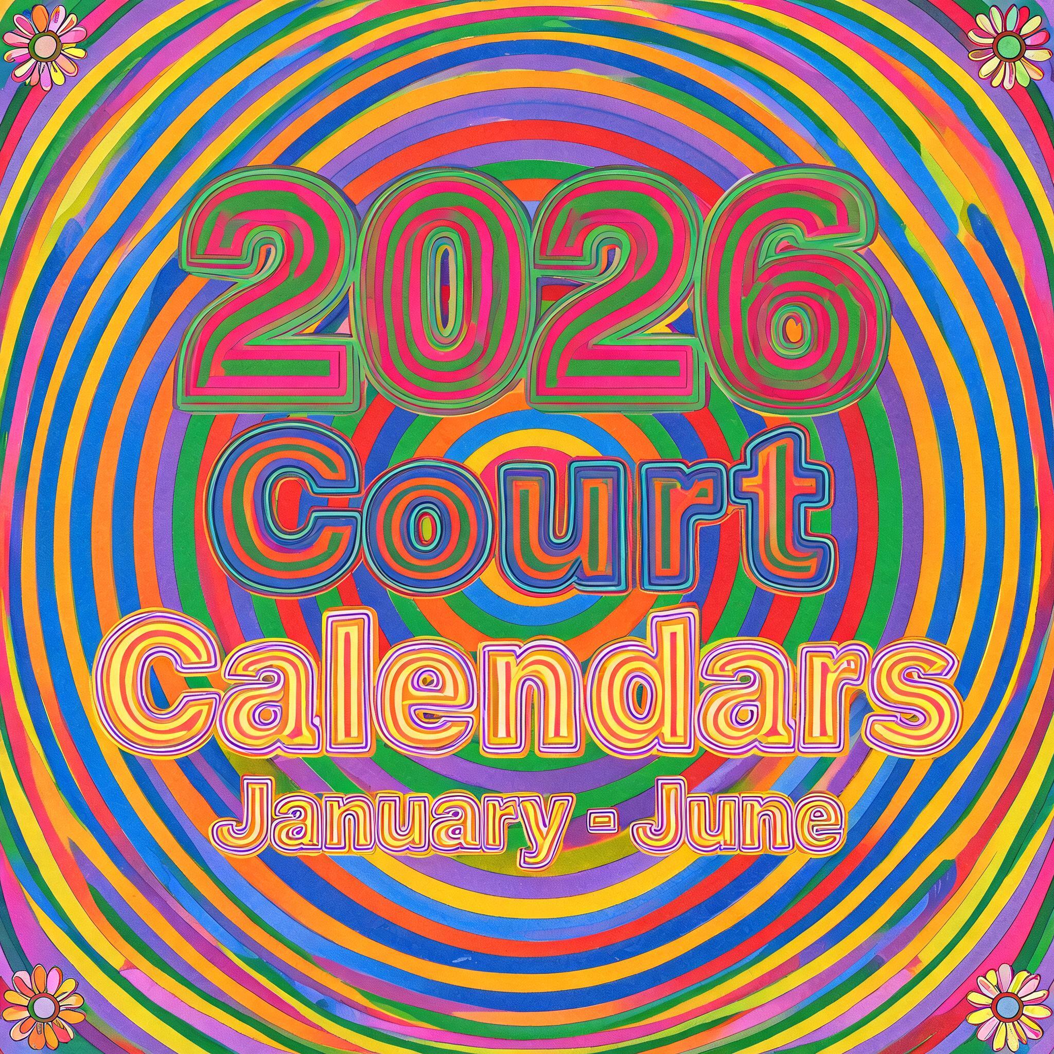 2026
Court 
Calendars

January - June