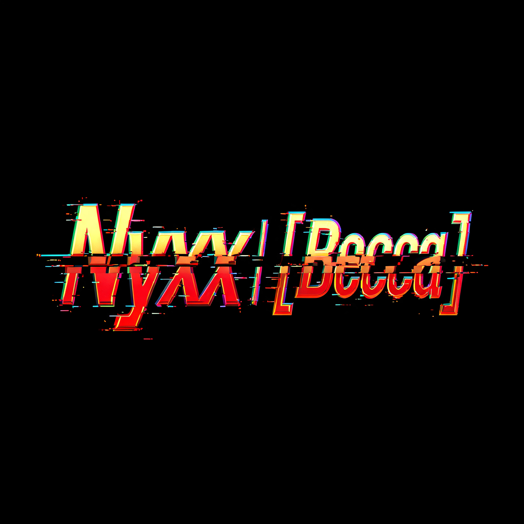 "Nyxx | [ Becca ]" — Cyberpunk 2077 | AI Text Effect Generator