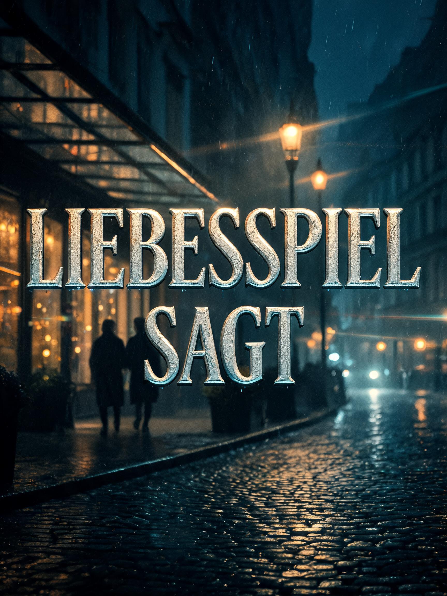 "Liebesspiel sagt" — Cinematic | AI Text Effect Generator