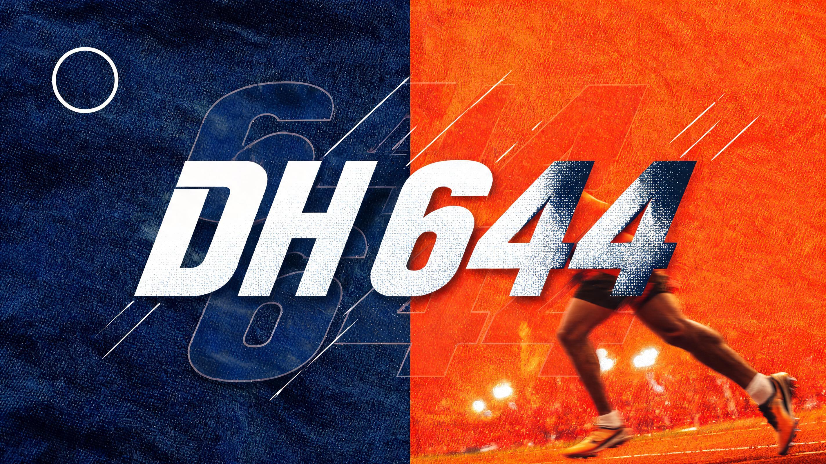 "DH 644" — Sports | AI Text Effect Generator