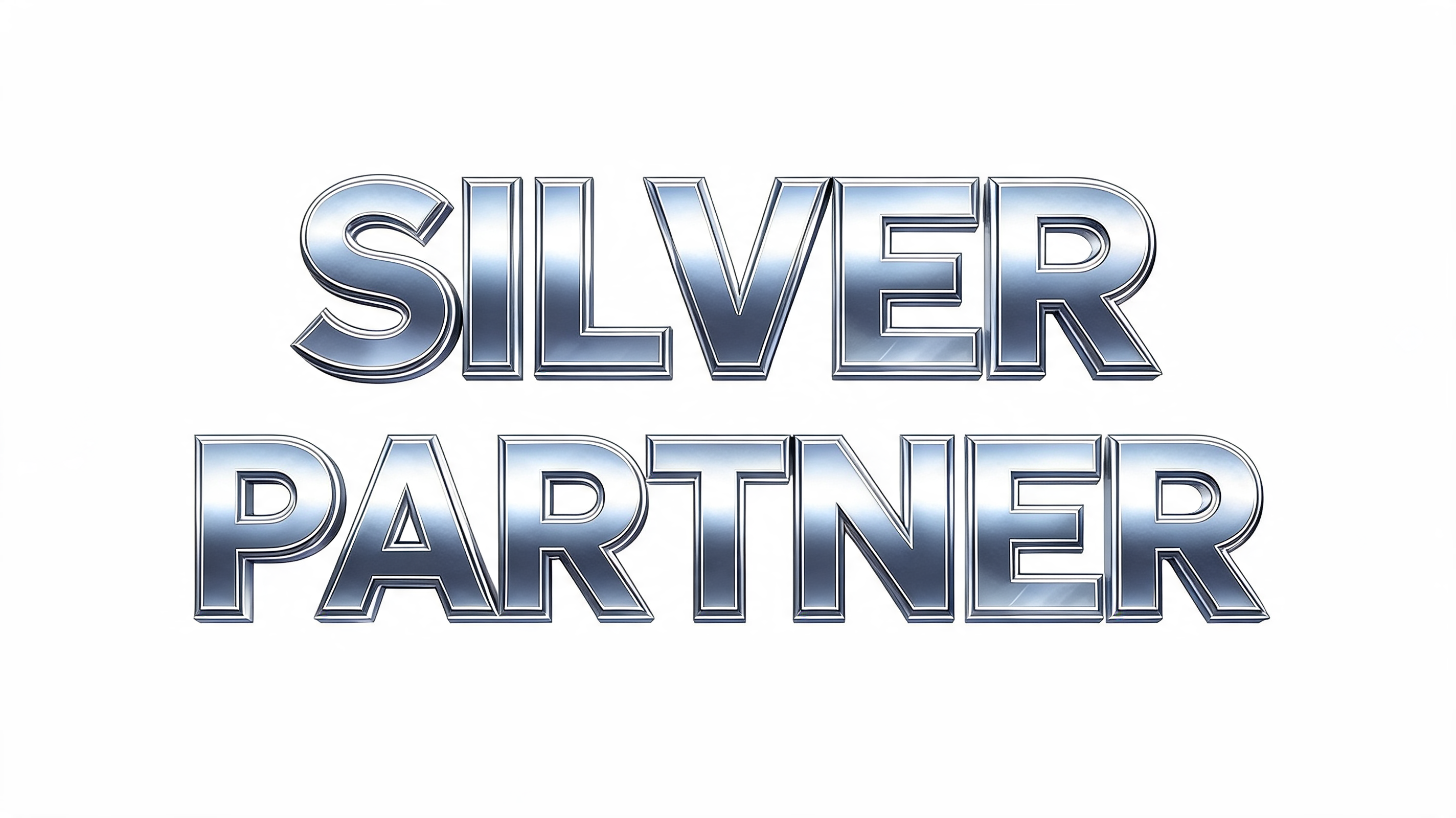 "SILVER
PARTNER" — Gothic text effect