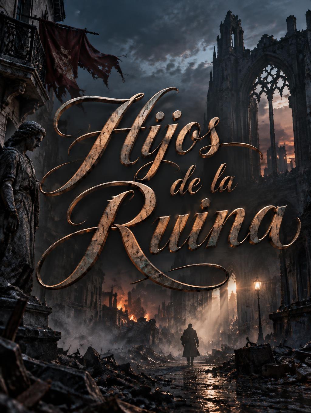"Hijos de la Ruina" — Cinematic | AI Text Effect Generator