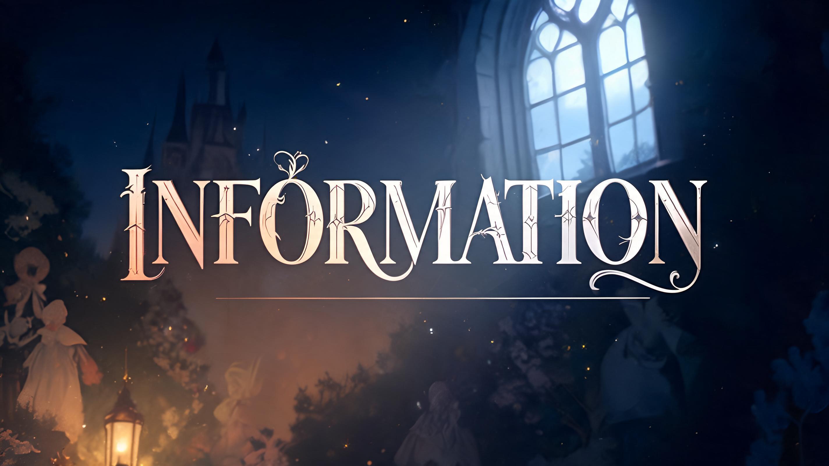 "Information" — Fairy Tale | AI Text Effect Generator