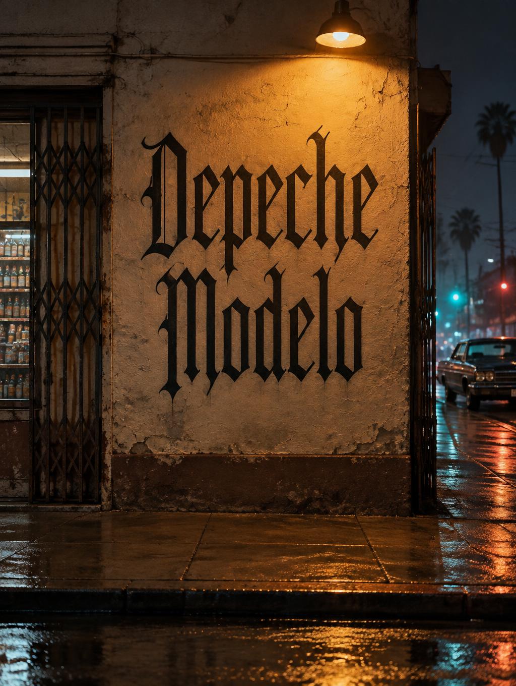 "Depeche Modelo" —  | AI Text Effect Generator