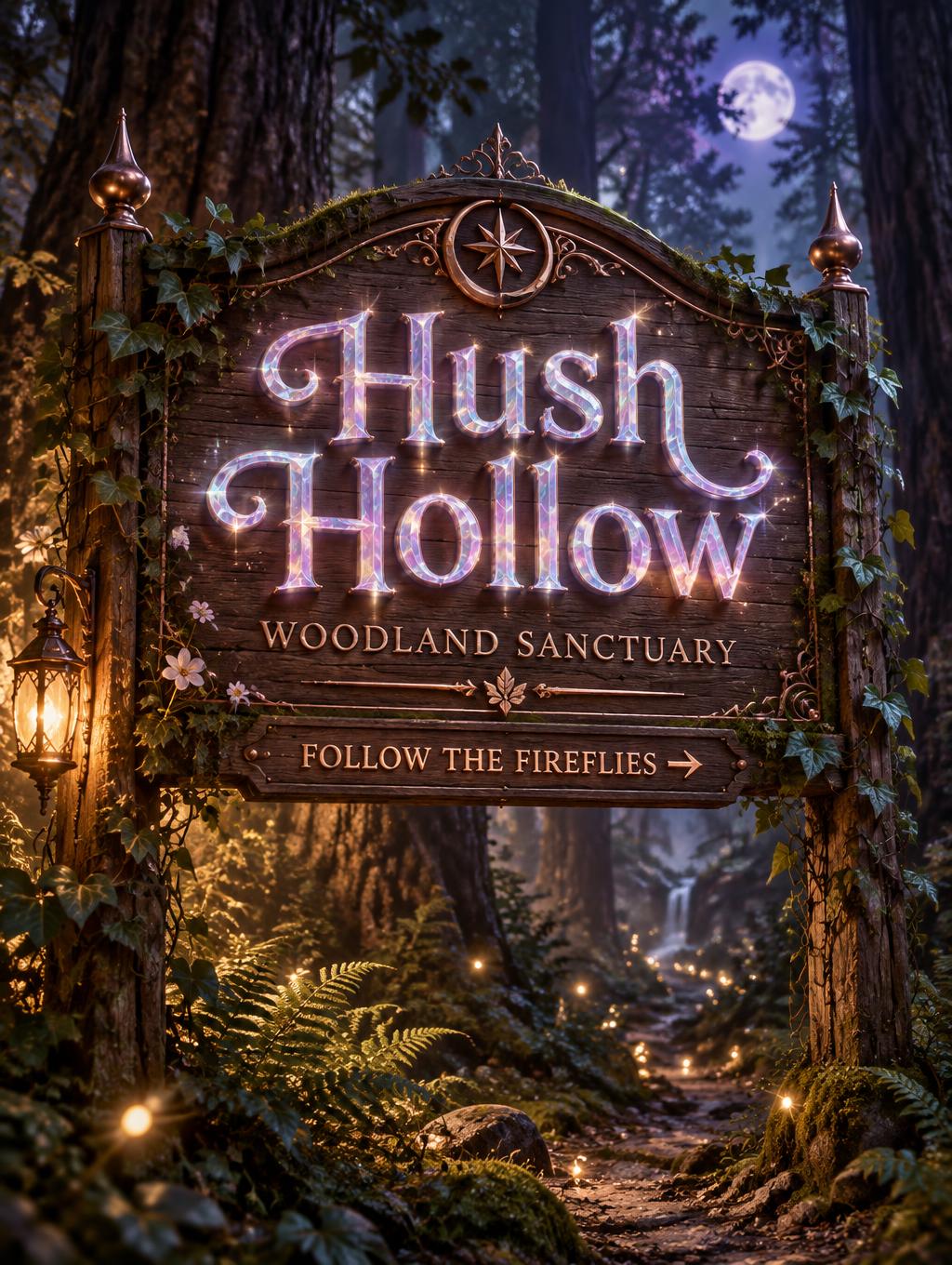 Hush Hollow
WOODLAND SANCTUARY
FOLLOW THE FIREFLIES →