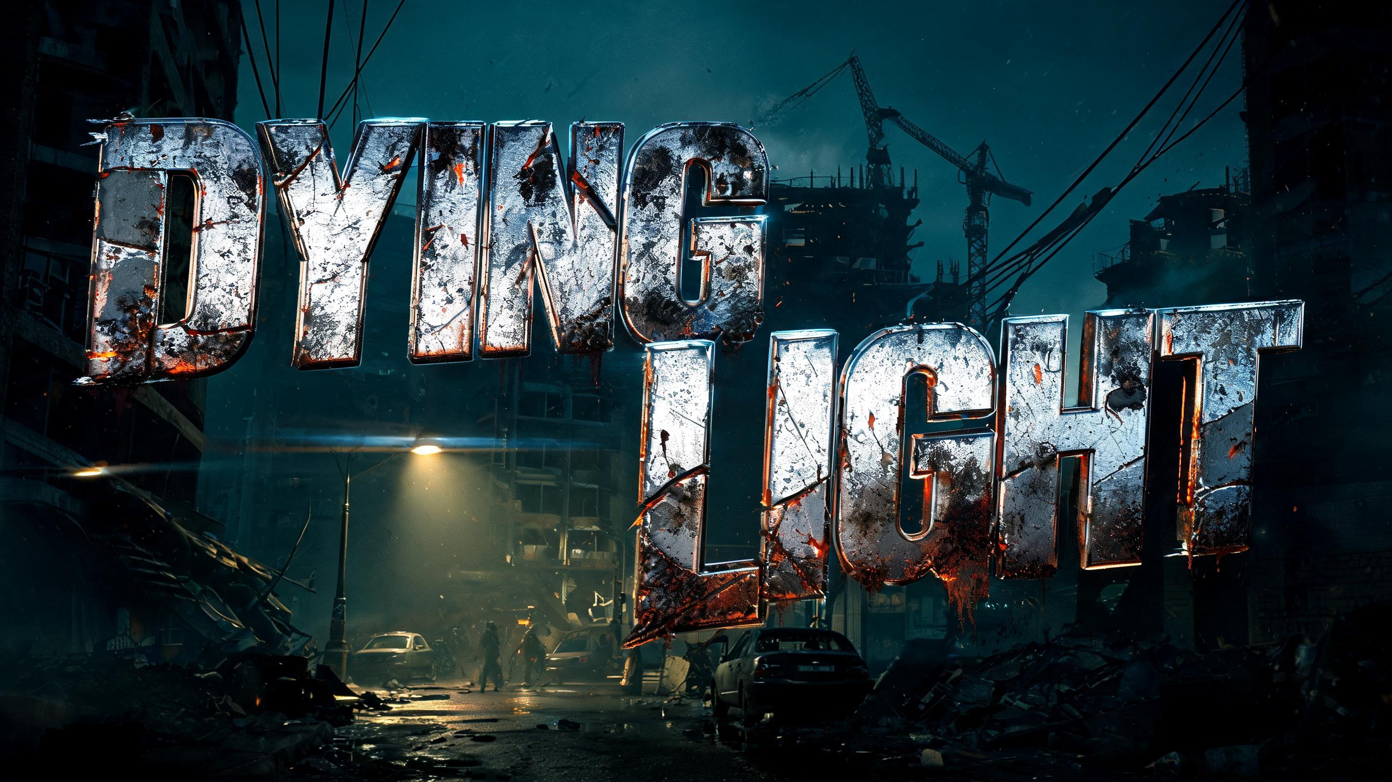 "DYING LIGHT" — Cinematic | AI Text Effect Generator