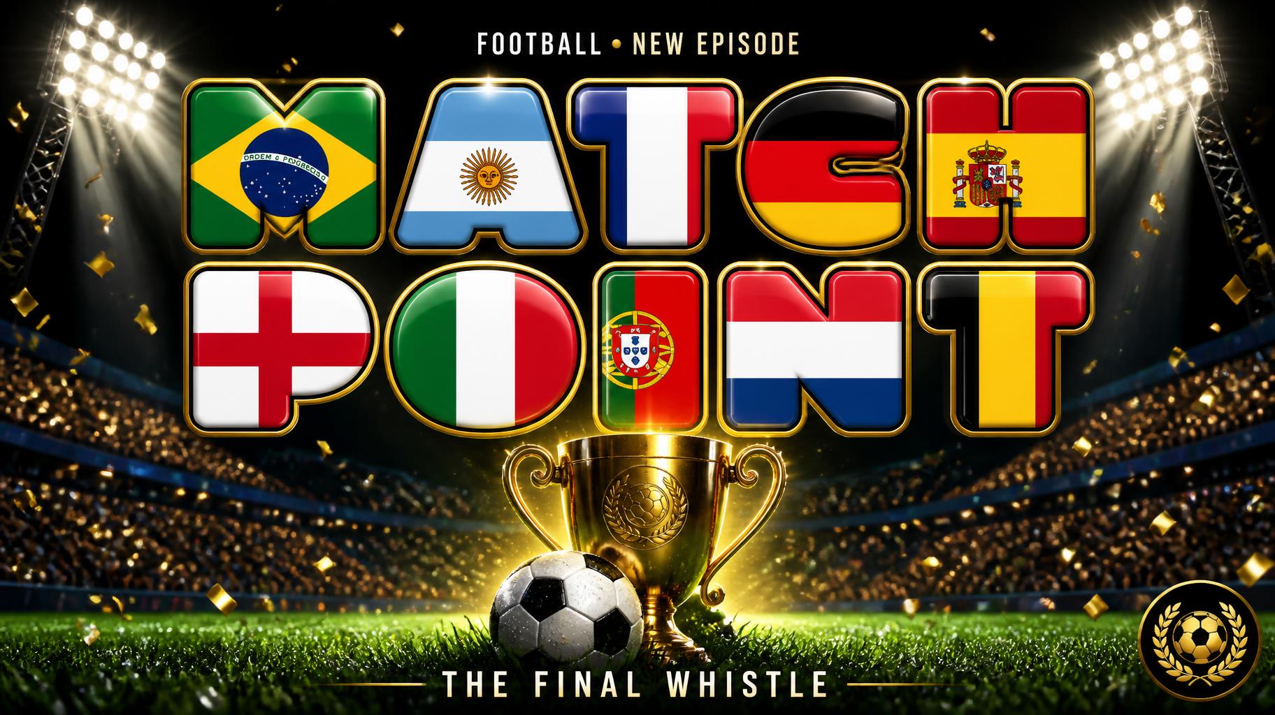 MATCH
POINT
FOOTBALL • NEW EPISODE
THE FINAL WHISTLE