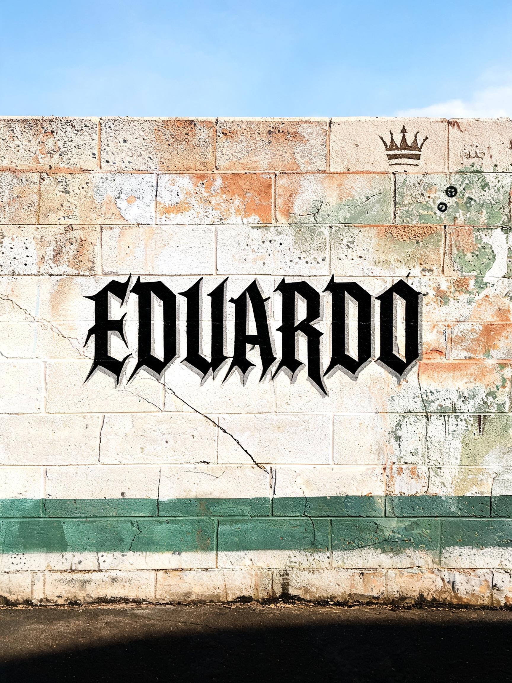 " Eduardo
" —  | AI Text Effect Generator