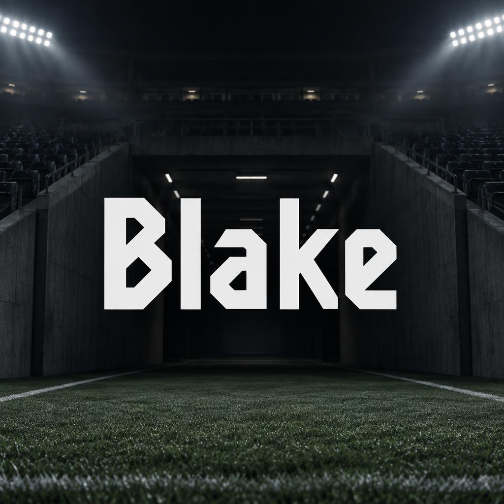 "Blake" —  | AI Text Effect Generator