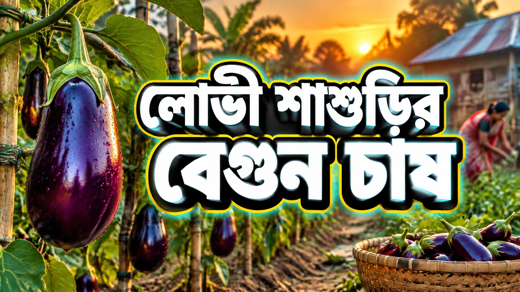 "লোভী শাশুড়ির বেগুন চাষ" — Cinematic Youtube Creator | AI Text Effect Generator