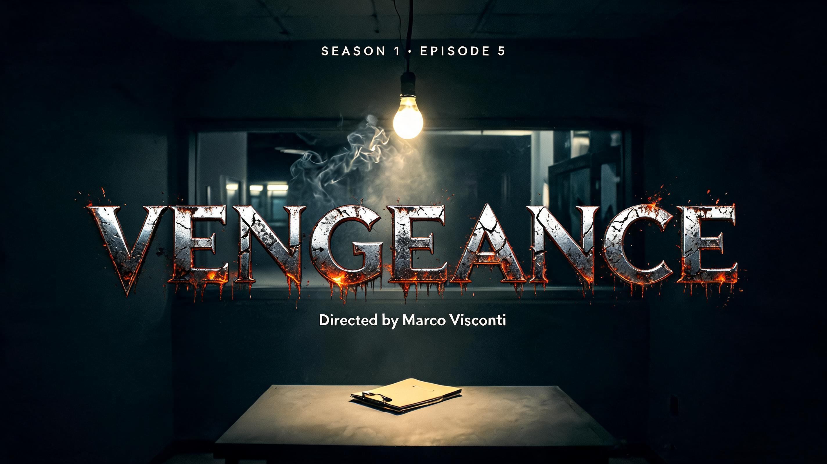 "Vengeance" — Post Apocalyptic | AI Text Effect Generator
