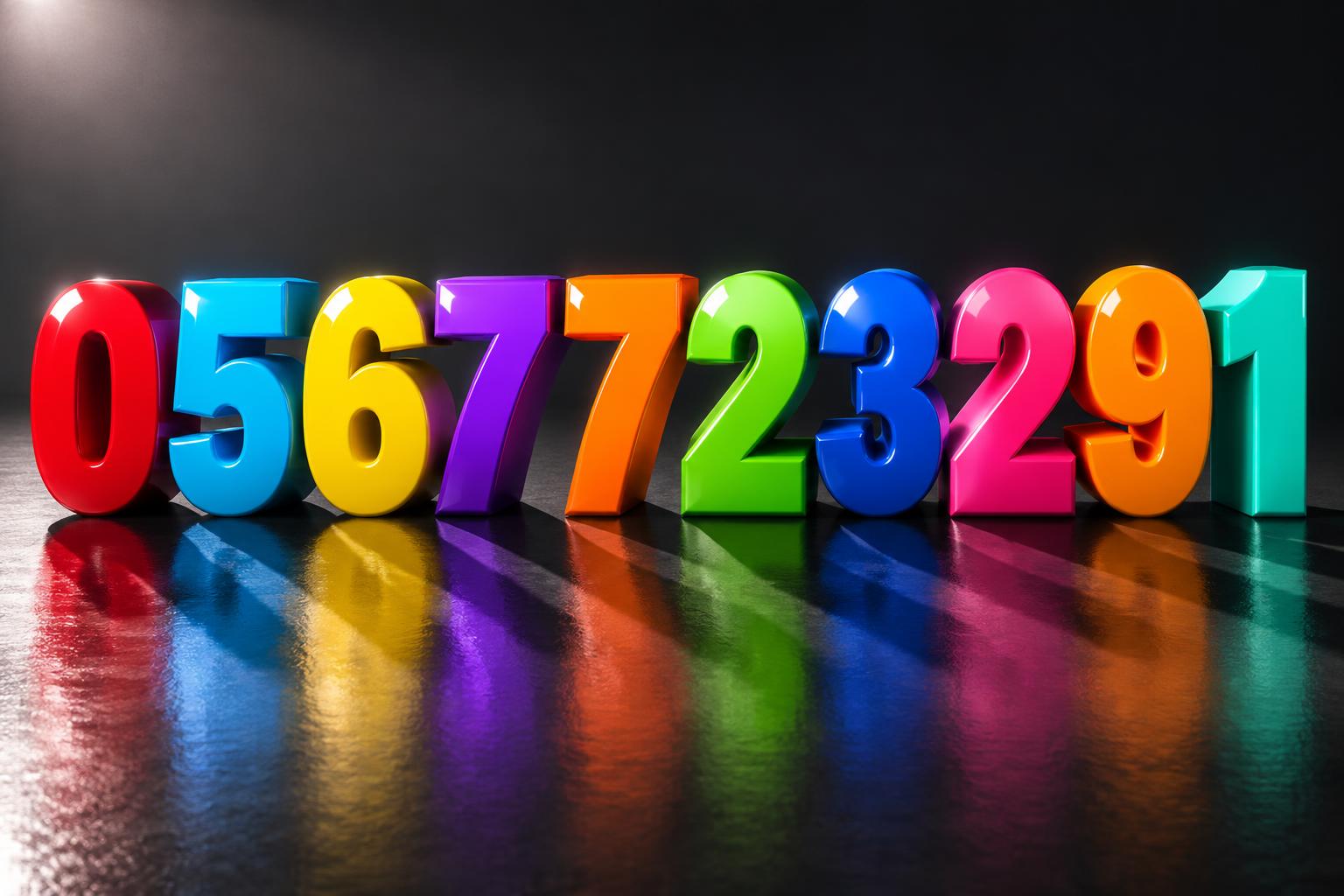 "0567723291" — 3d Bold | AI Text Effect Generator
