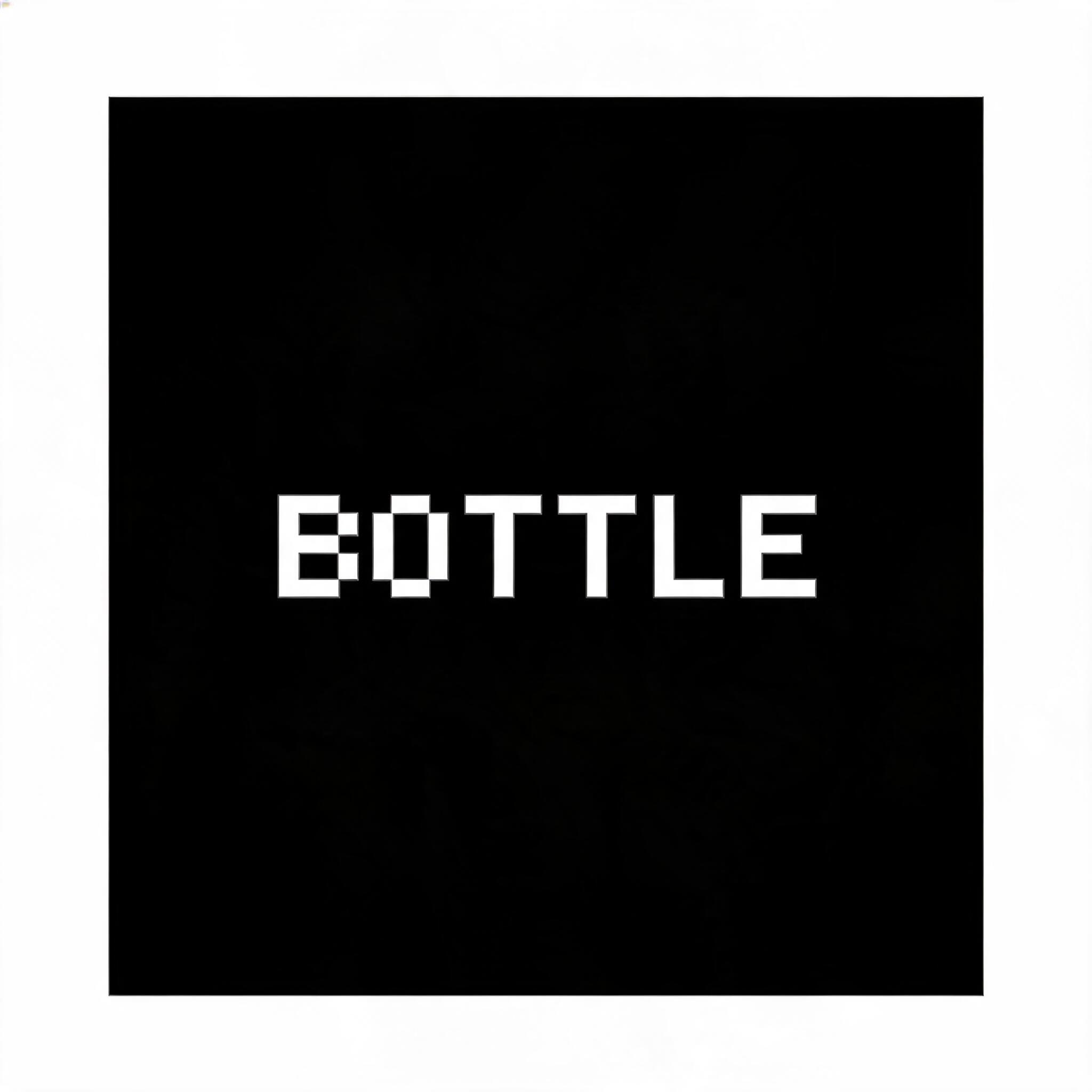 "BOTTLE" —  | AI Text Effect Generator
