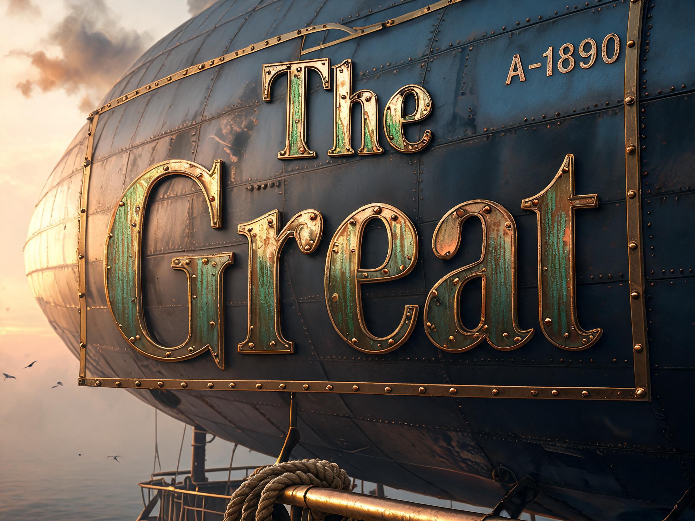 "The Great" —  | AI Text Effect Generator