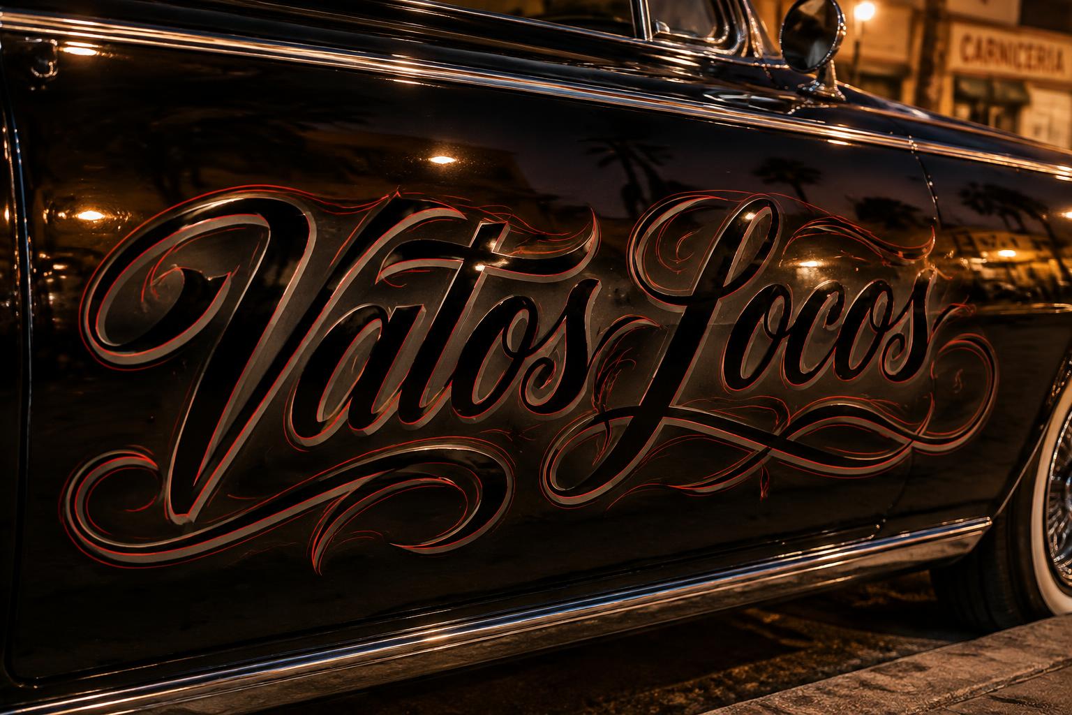 "Vatos Locos" — Chicano | AI Text Effect Generator