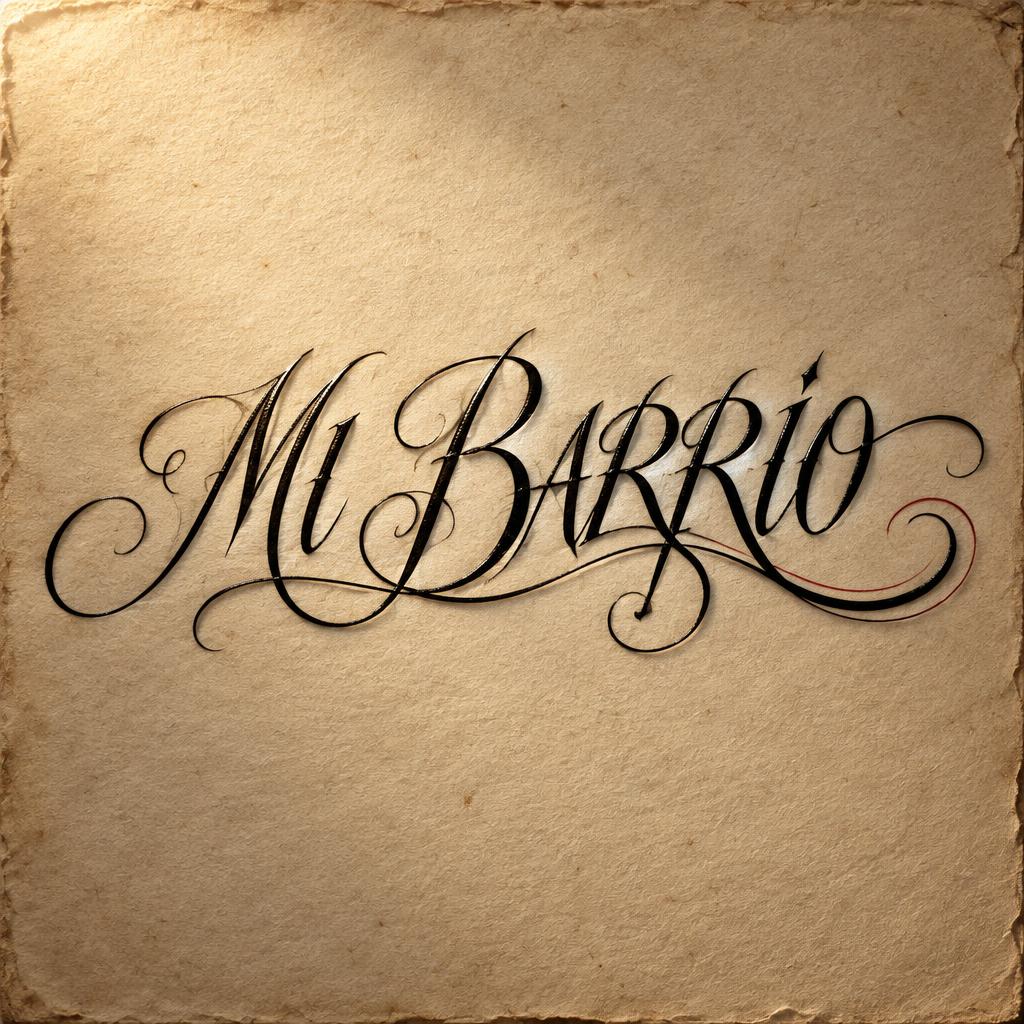 "MI BARRIO" — Chicano | AI Text Effect Generator