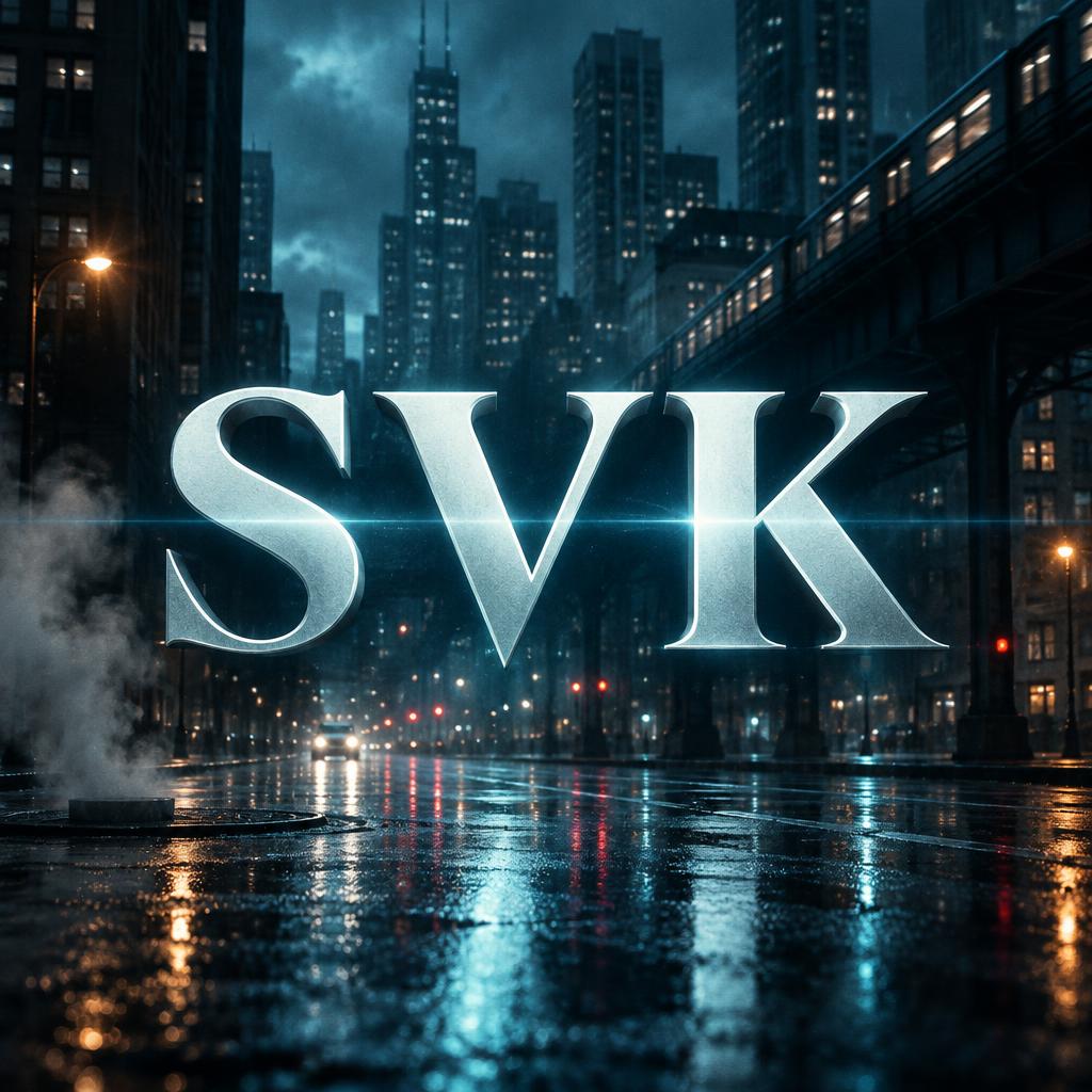 "SVK" — Cinematic Netflix | AI Text Effect Generator