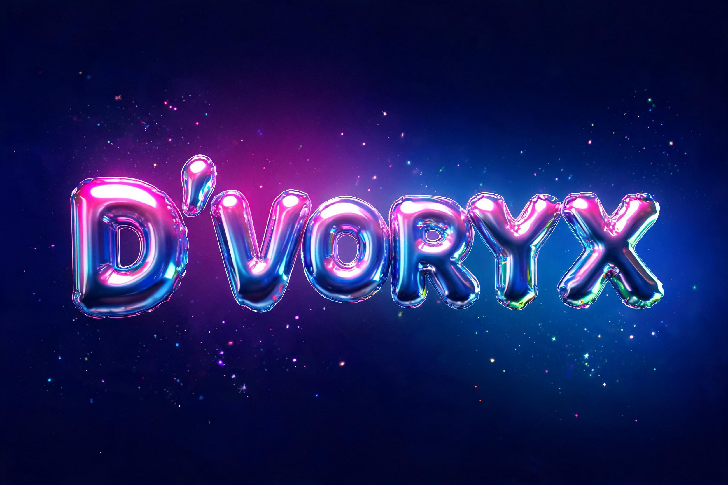 "D'VORYX" — Y2k | AI Text Effect Generator