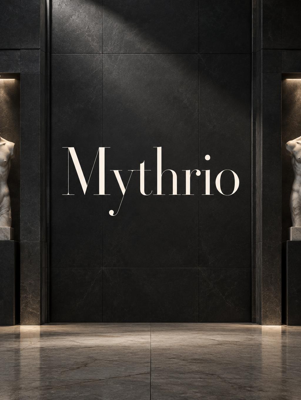 "Mythrio" —  | AI Text Effect Generator