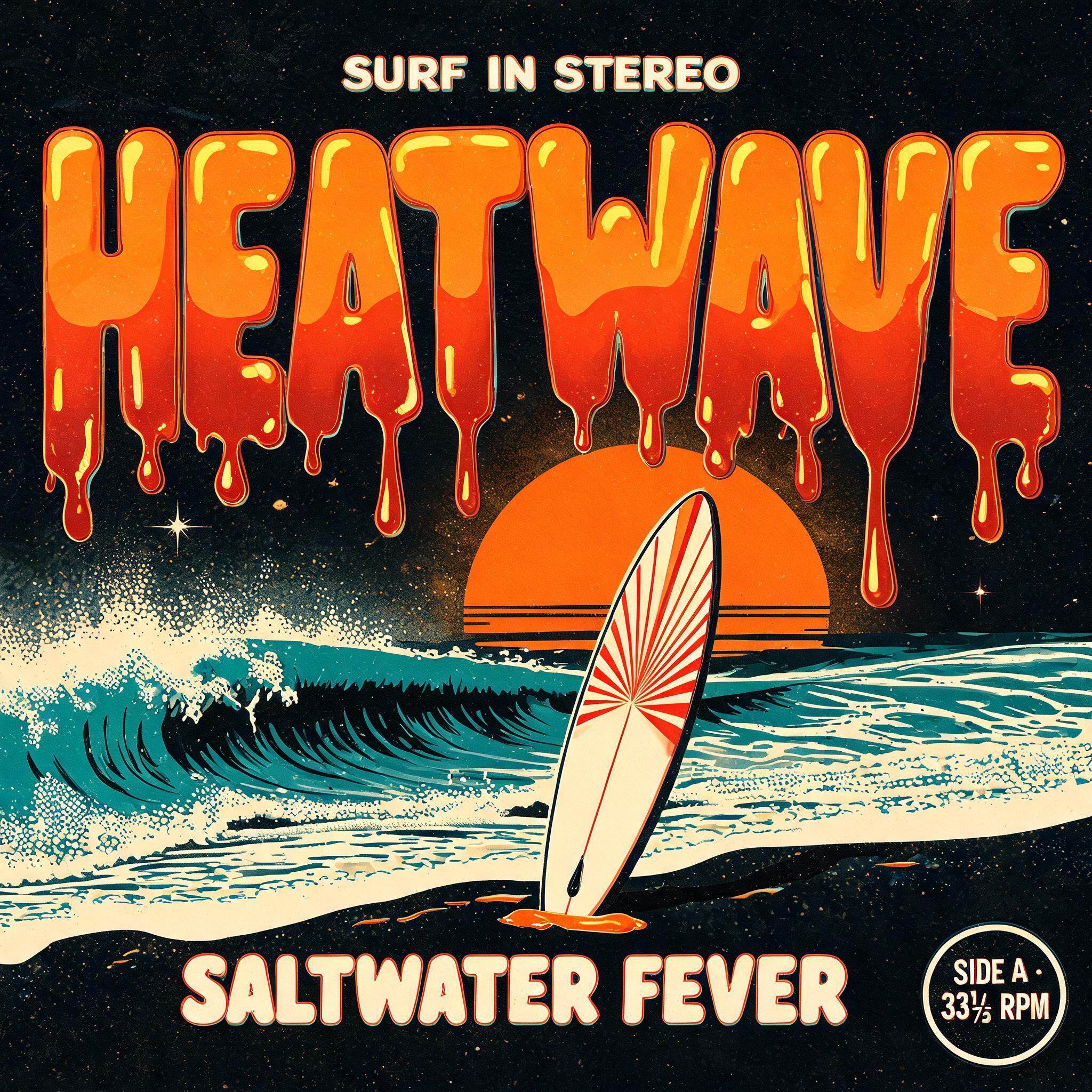 HEATWAVE
SALTWATER FEVER
SURF IN STEREO
SIDE A · 33⅓ RPM