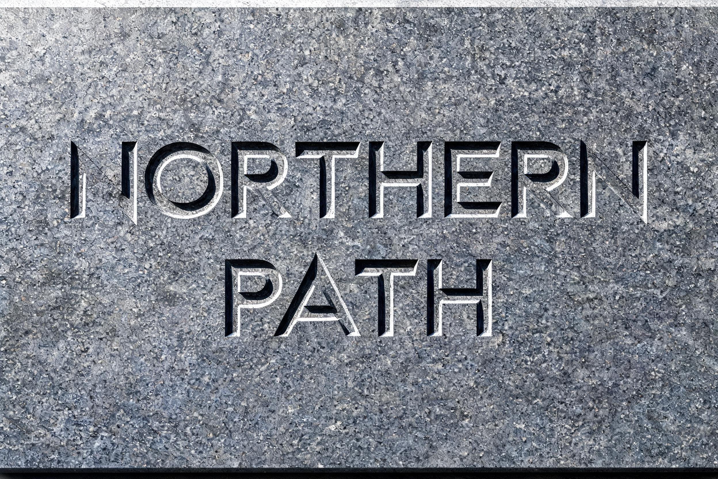 "NORTHERN PATH" — Viking Runic | AI Text Effect Generator