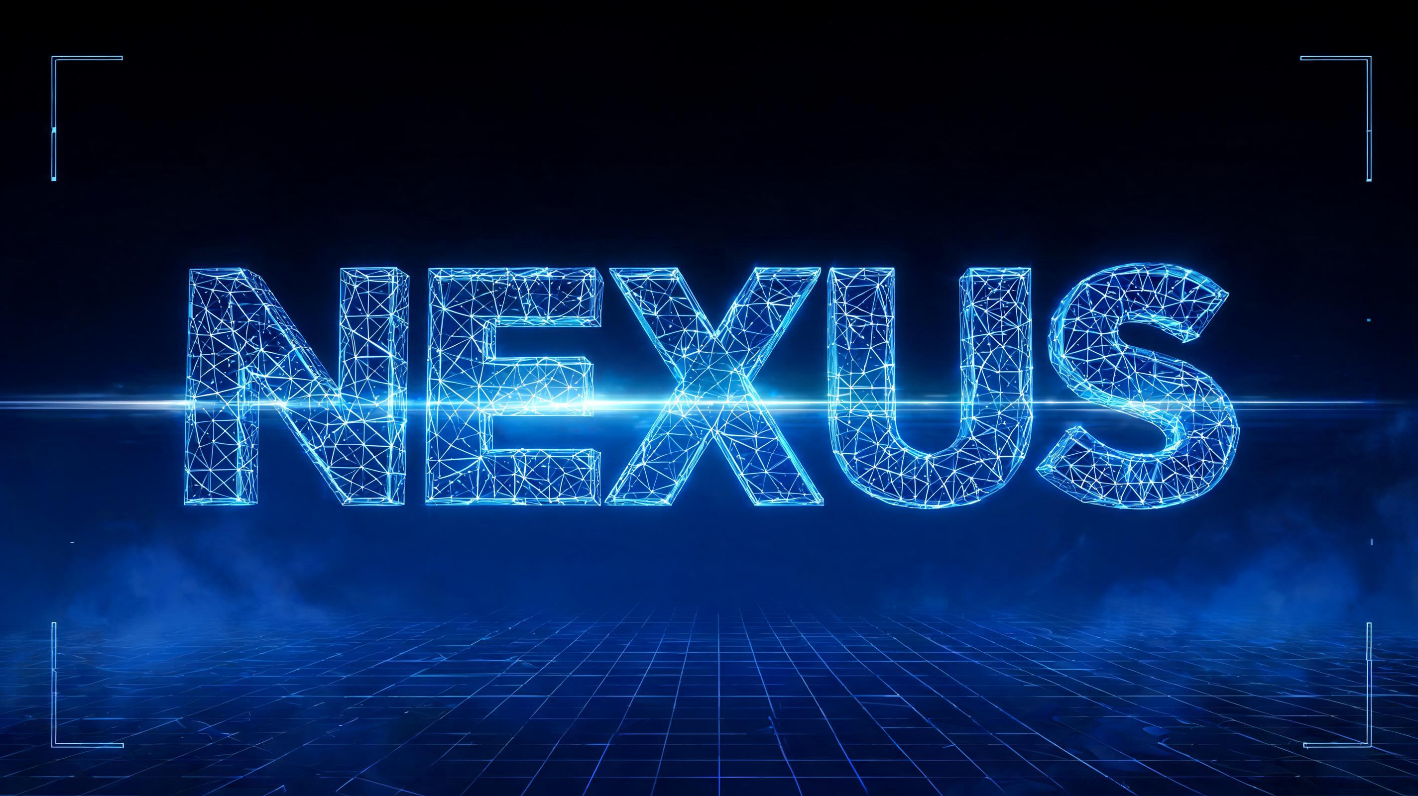 "NEXUS" — Futuristic | AI Text Effect Generator
