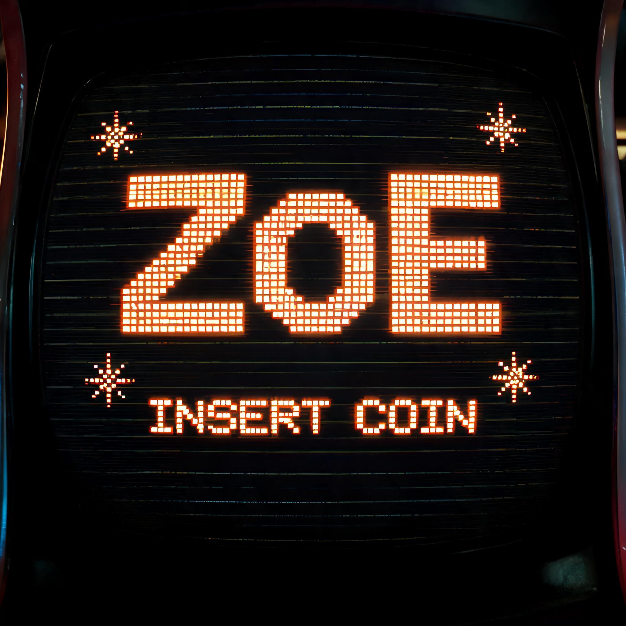 "ZoE" — Pixel Art | AI Text Effect Generator