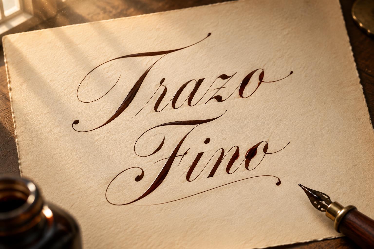 "Trazo
Fino" — Handwritten Script | AI Text Effect Generator