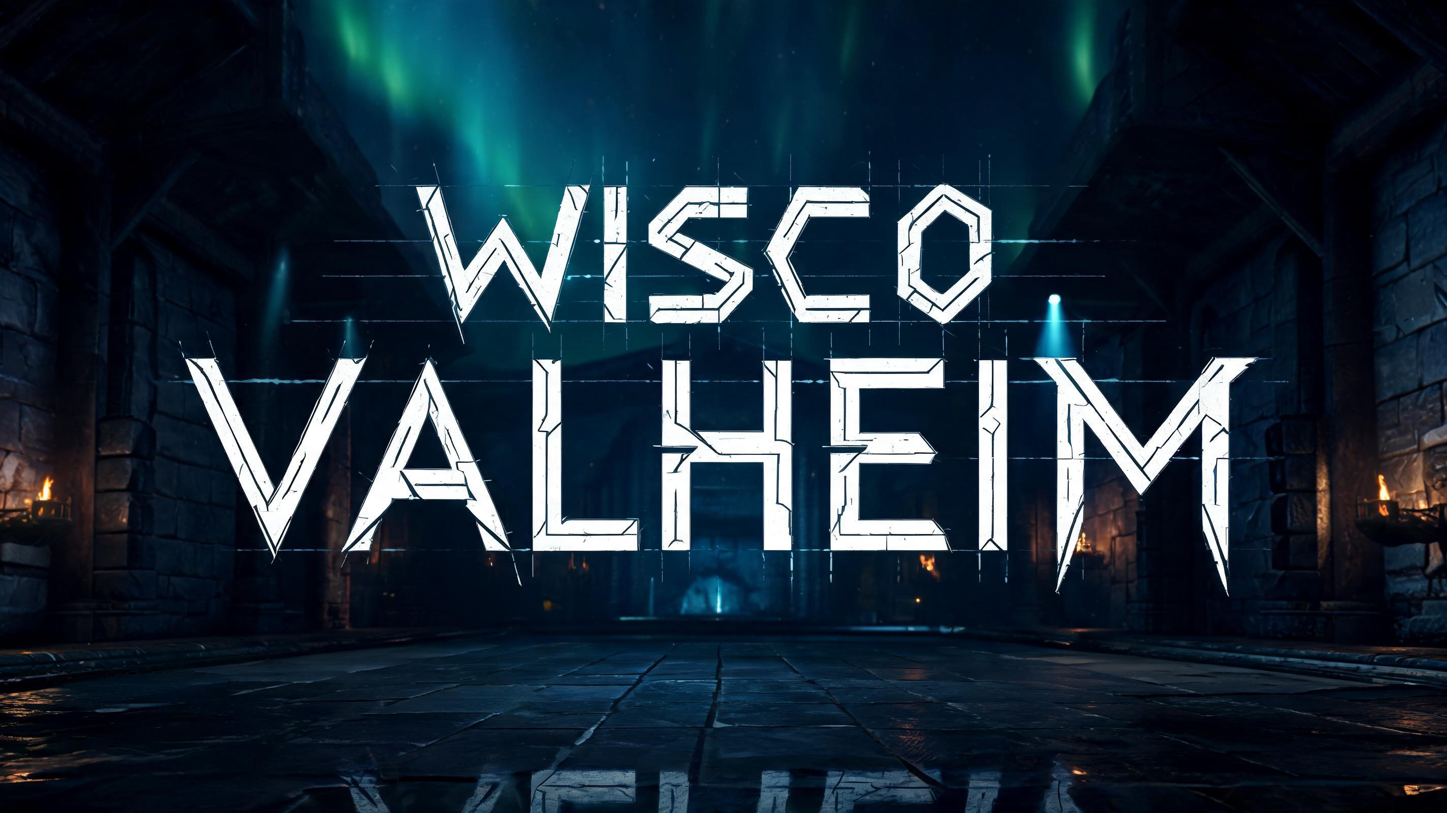 "Wisco Valheim" — Viking Runic | AI Text Effect Generator