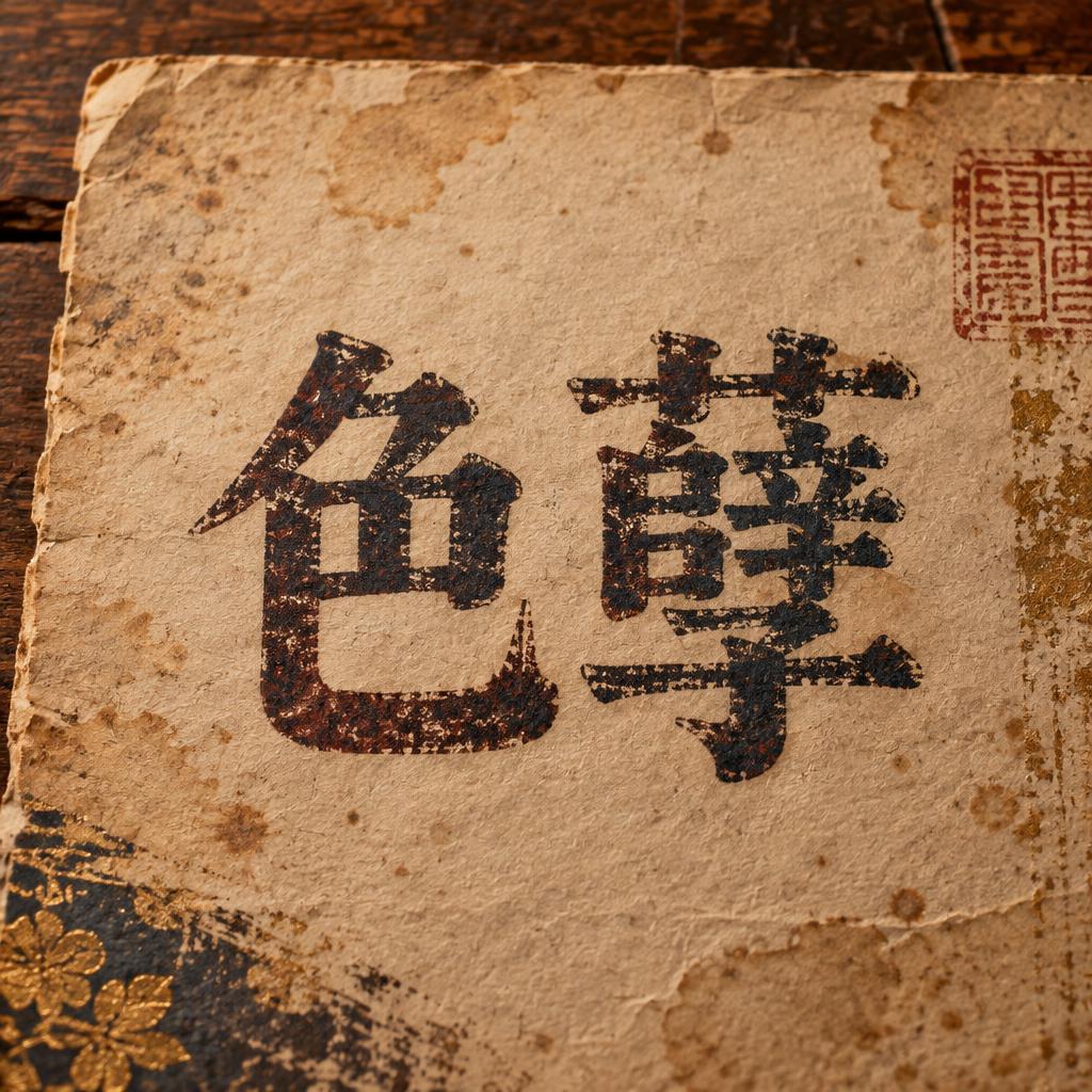"色孽" — Vintage | AI Text Effect Generator