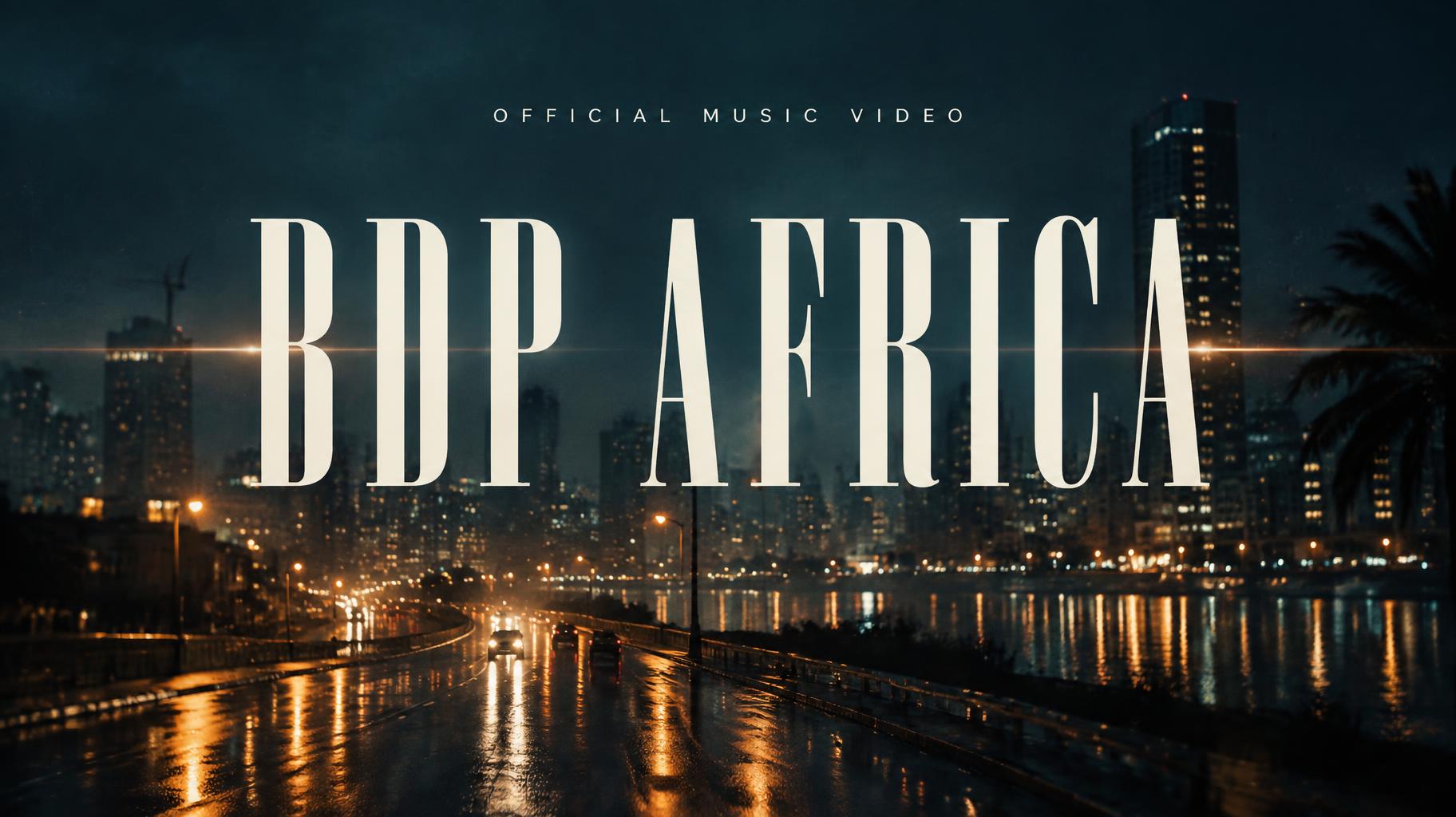 "BDP AFRICA
OFFICIAL MUSIC VIDEO" — Cinematic Netflix | AI Text Effect Generator
