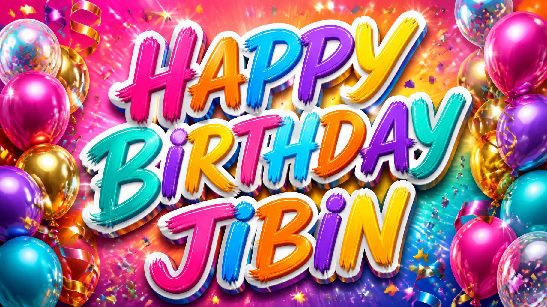 HAPPY BIRTHDAY JIBIN