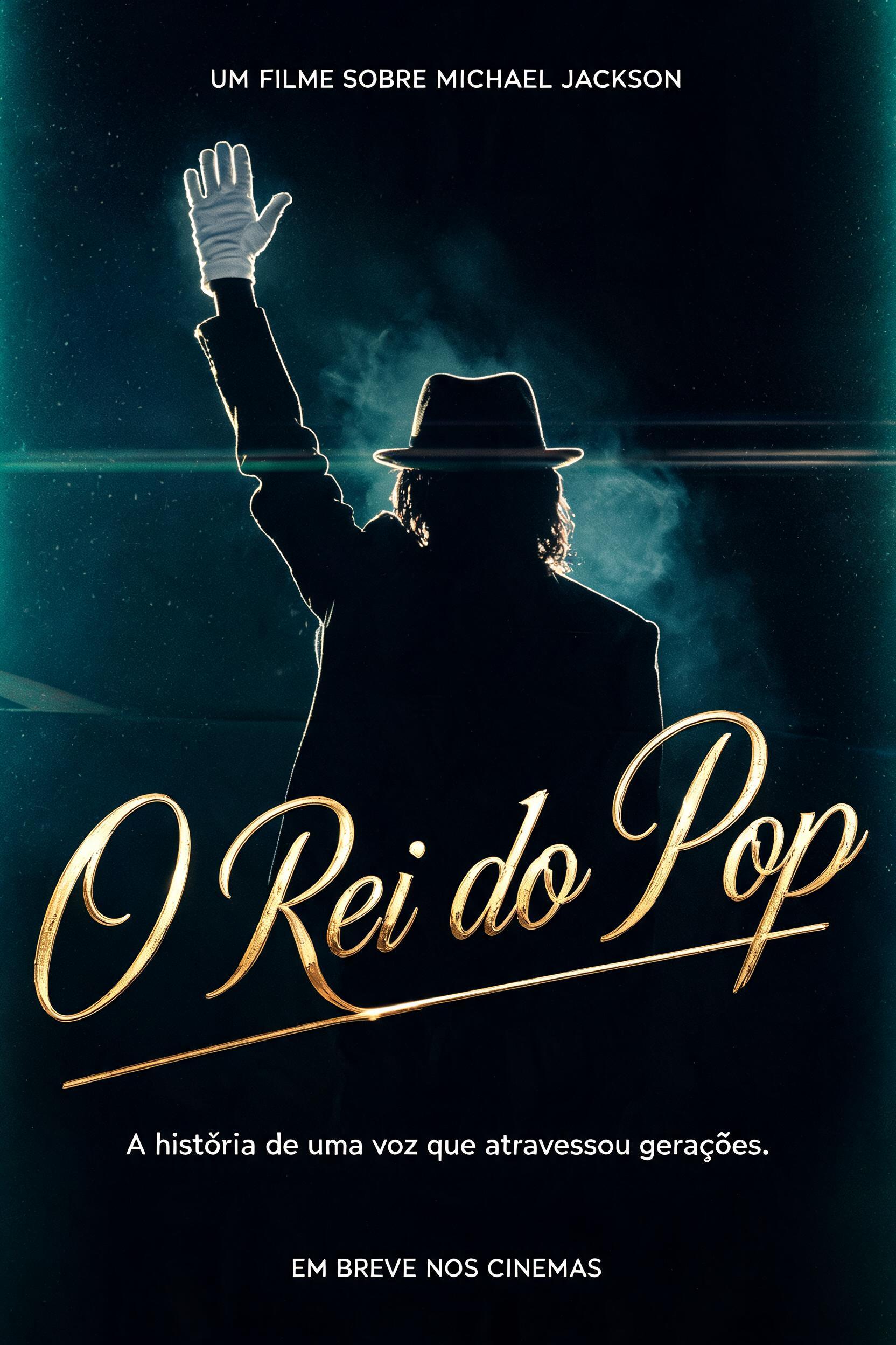 "O Rei do Pop
UM FILME SOBRE MICHAEL JACKSON
A história de uma voz que atravessou gerações.
EM BREVE NOS CINEMAS" — Cinematic | AI Text Effect Generator