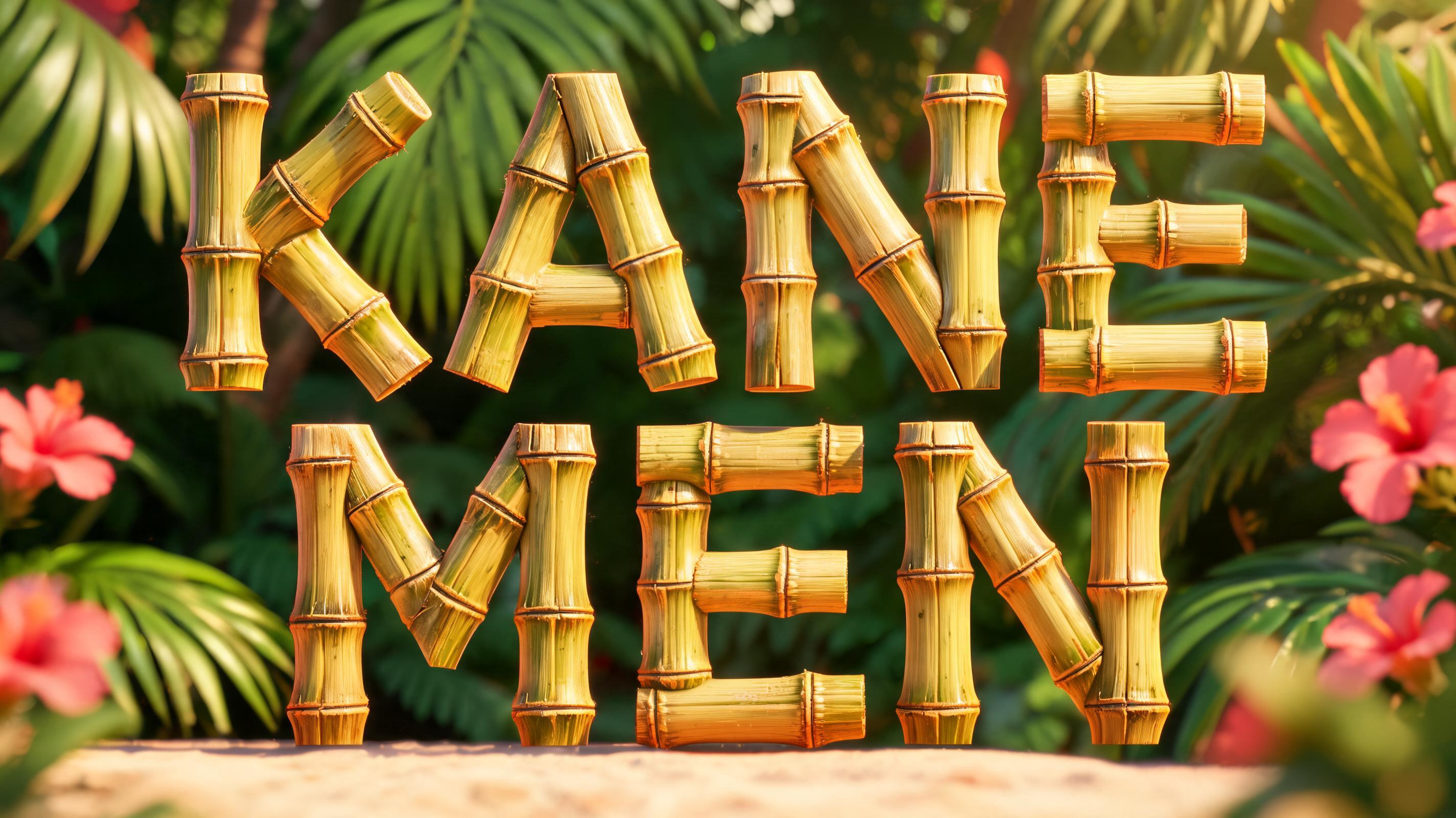 "KANE
MEN" — Hawaiian | AI Text Effect Generator