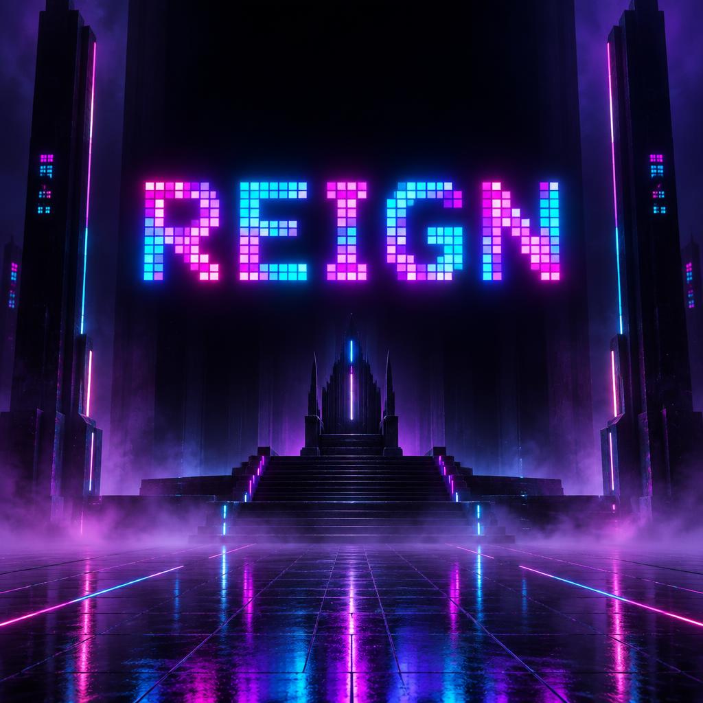 "REIGN" —  | AI Text Effect Generator