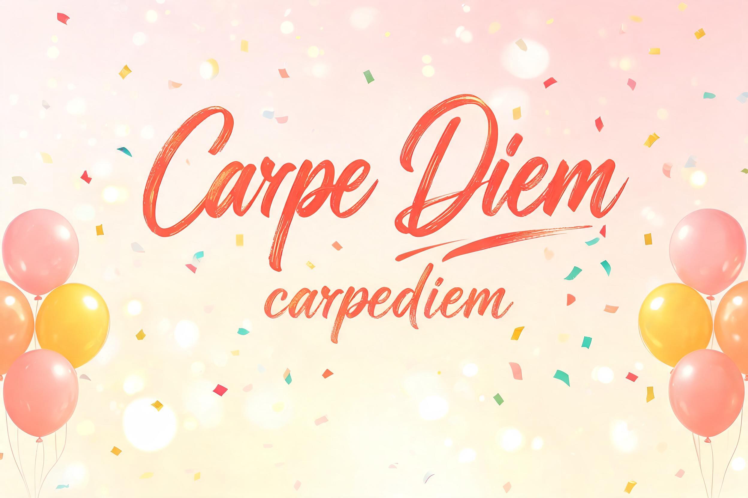 "Carpe Diem
carpediem" — Birthday | AI Text Effect Generator