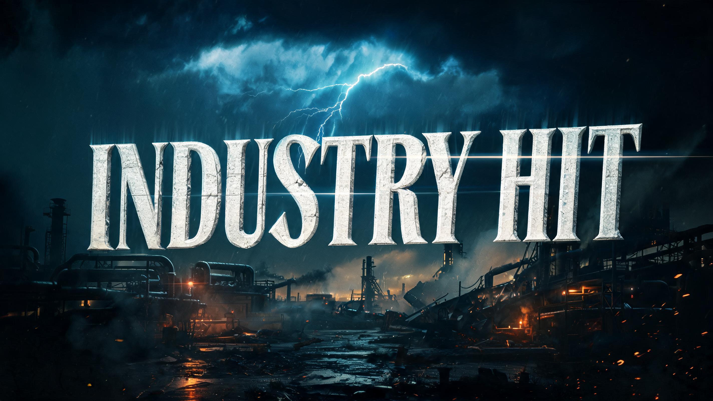 "INDUSTRY HIT" — Cinematic Netflix | AI Text Effect Generator