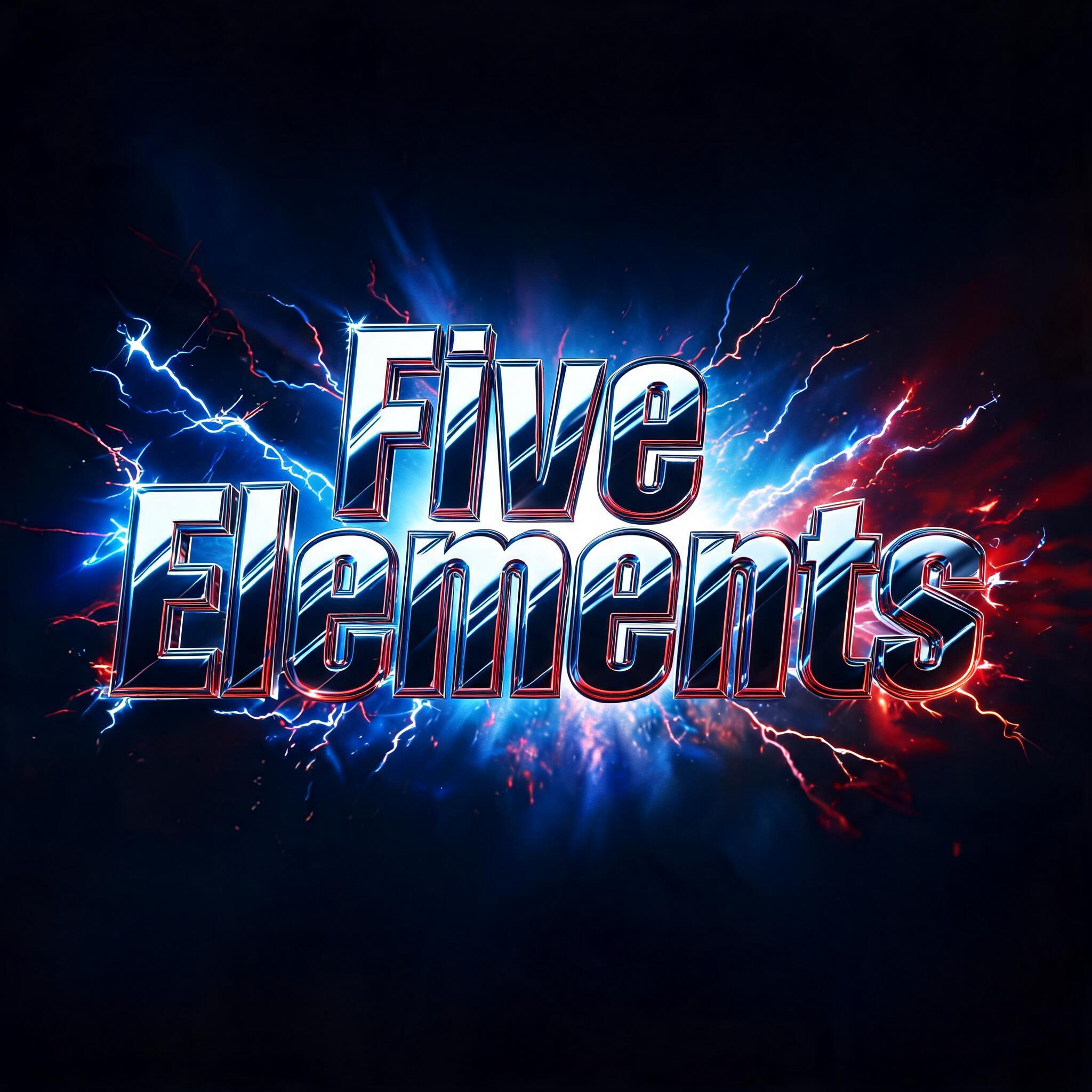 "Five Elements" — Superhero | AI Text Effect Generator