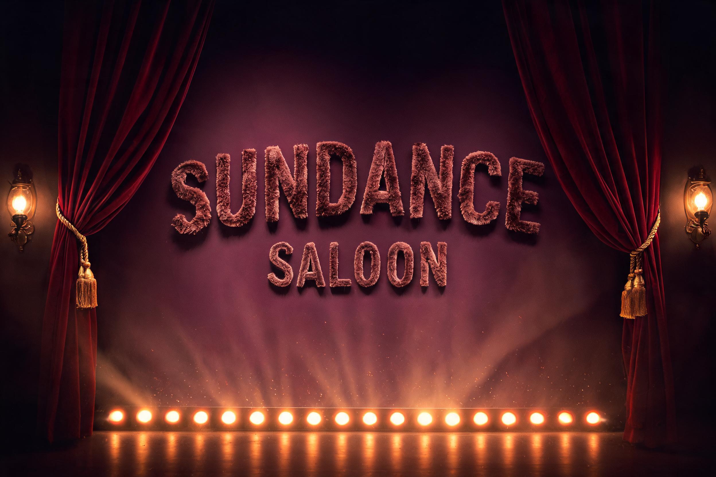 "Sundance Saloon" —  | AI Text Effect Generator