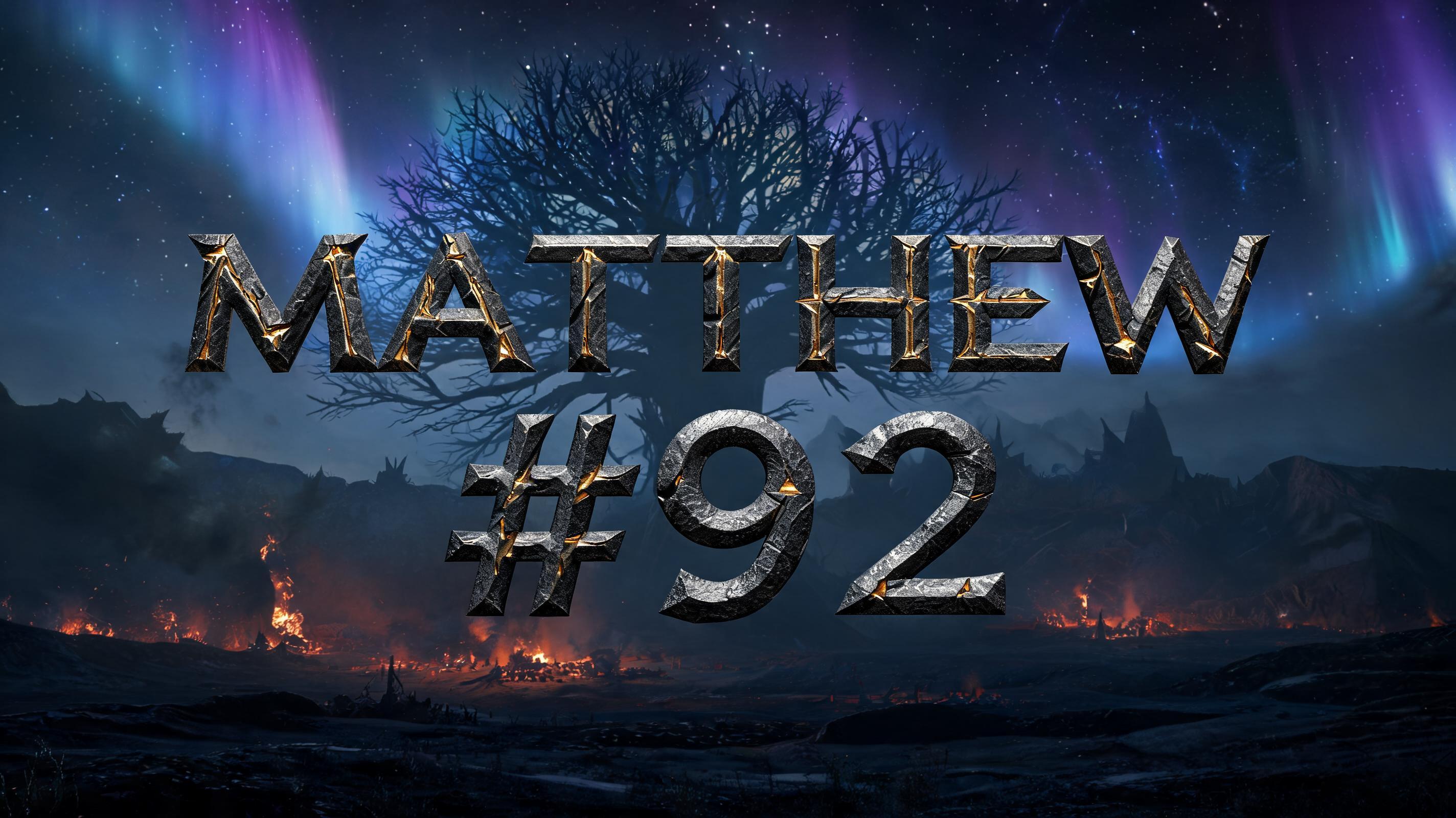 "Matthew #92" — Viking | AI Text Effect Generator