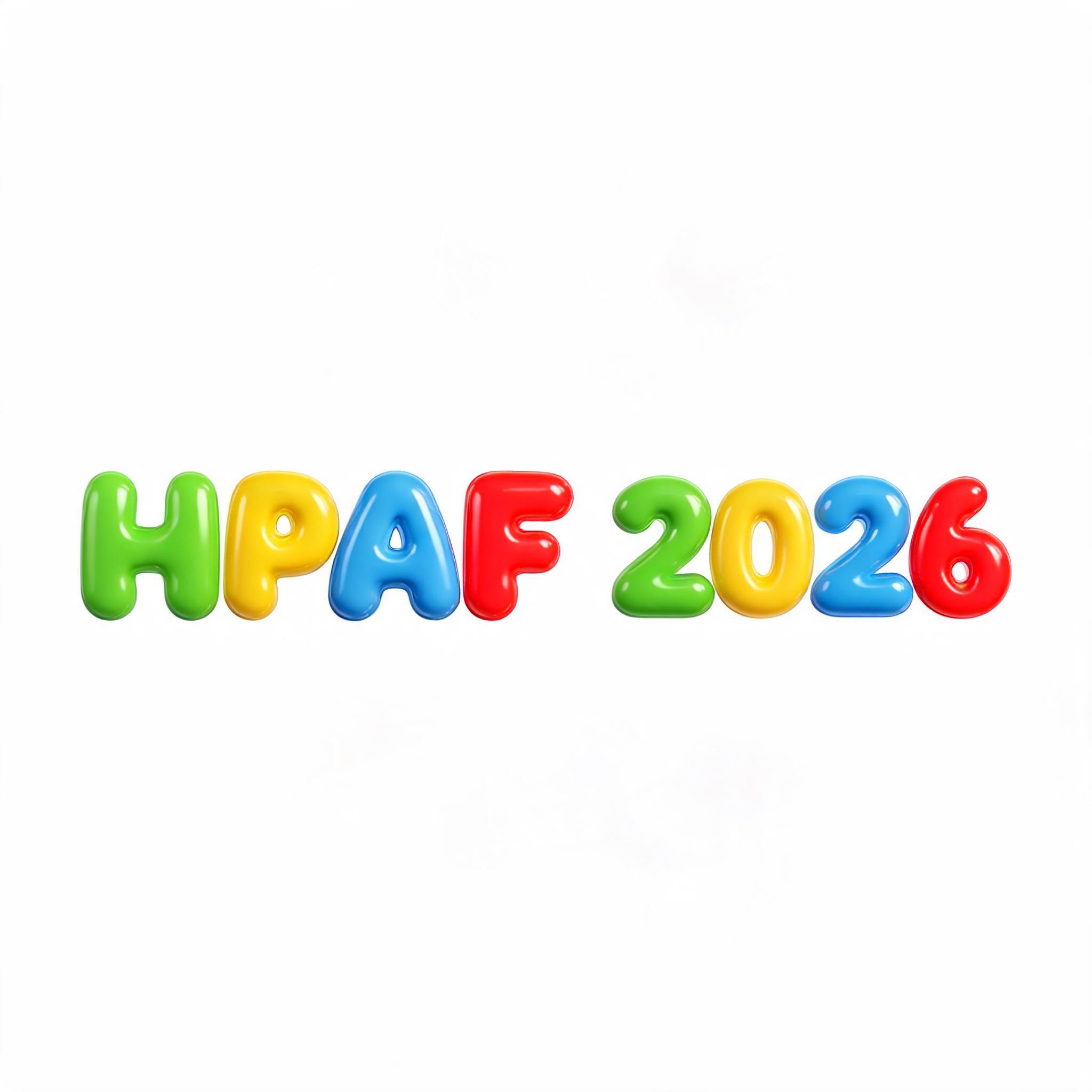"HPAF 2026" — 3d Bold Inflated | AI Text Effect Generator