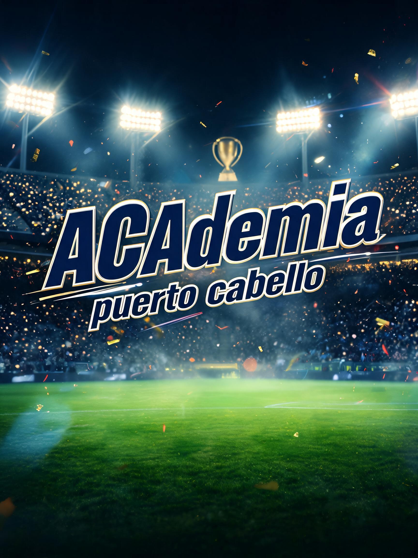 "ACAdemia puerto cabello" — Sports Football | AI Text Effect Generator